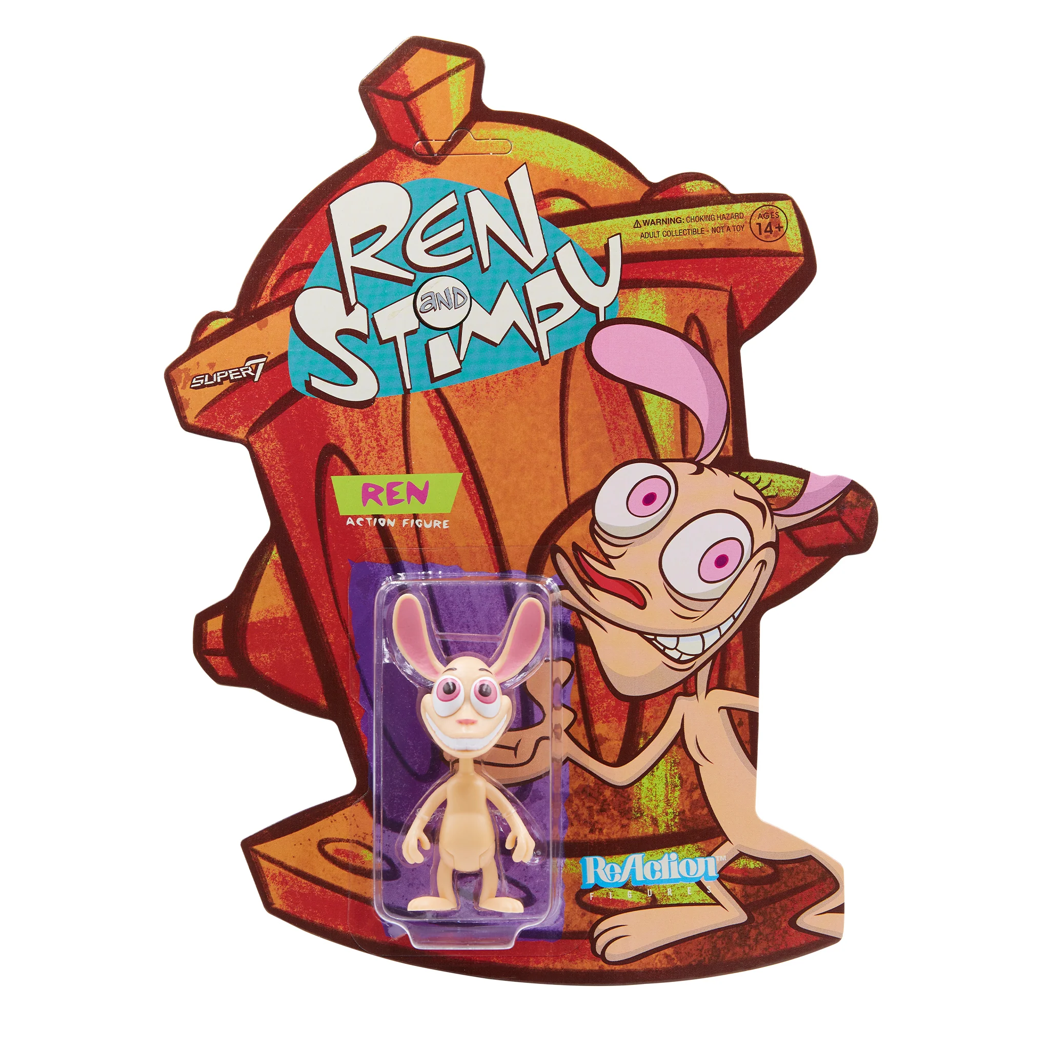 Ren & Stimpy ReAction Figure Wave 1  - Ren