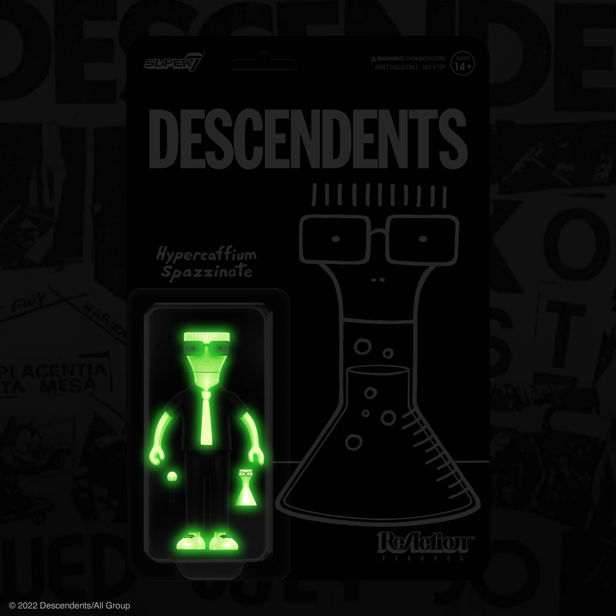 Descendents ReAction Figure - Milo (Hypercaffium Spazzinate) 6 Descendents ReAction Figure - Milo (Hypercaffium Spazzinate)