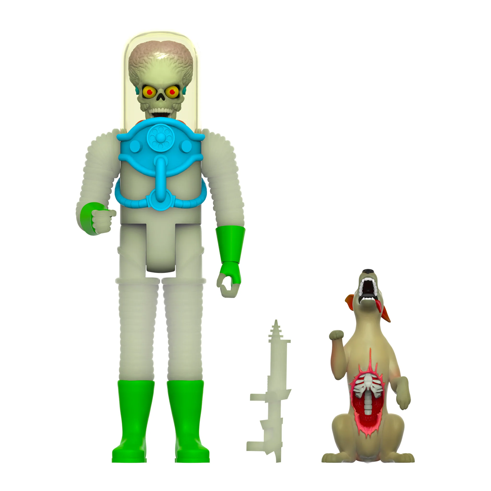 Mars Attacks ReAction Wave 2 - Destroying a Dog (Glow) 4 Mars Attacks ReAction Wave 2 - Destroying a Dog (Glow)