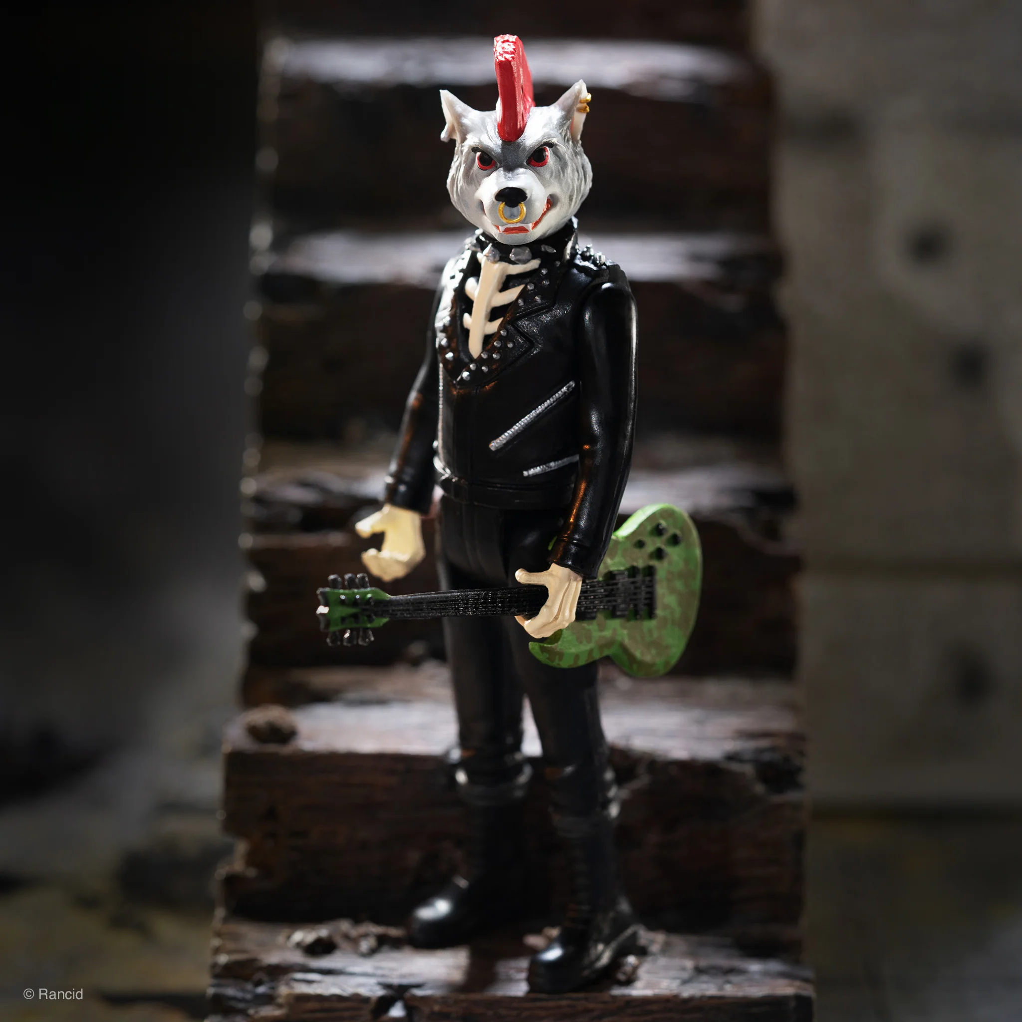Rancid ReAction Figure Wave 3 -Skeletim (Wolf Head) 5 Rancid ReAction Figure Wave 3 -Skeletim (Wolf Head)