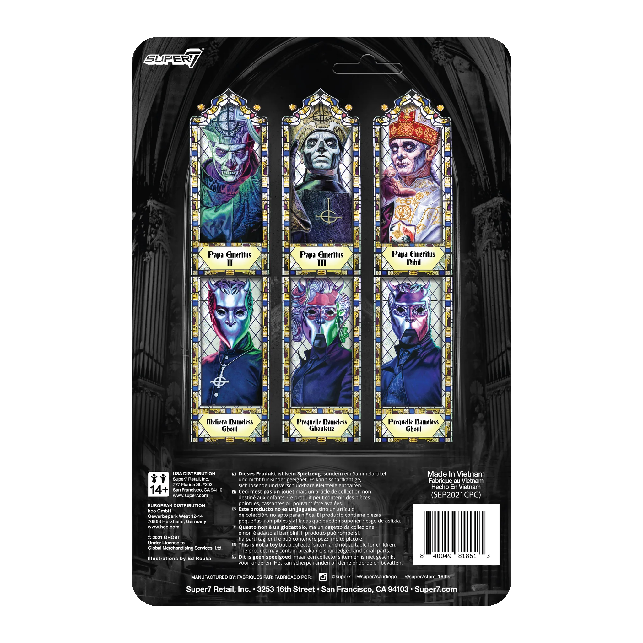 Ghost ReAction Figure Wave 2 - Meliora Nameless Ghoul (Cowbell & Drumsticks) 4 Ghost ReAction Figure Wave 2 - Meliora Nameless Ghoul (Cowbell & Drumsticks)