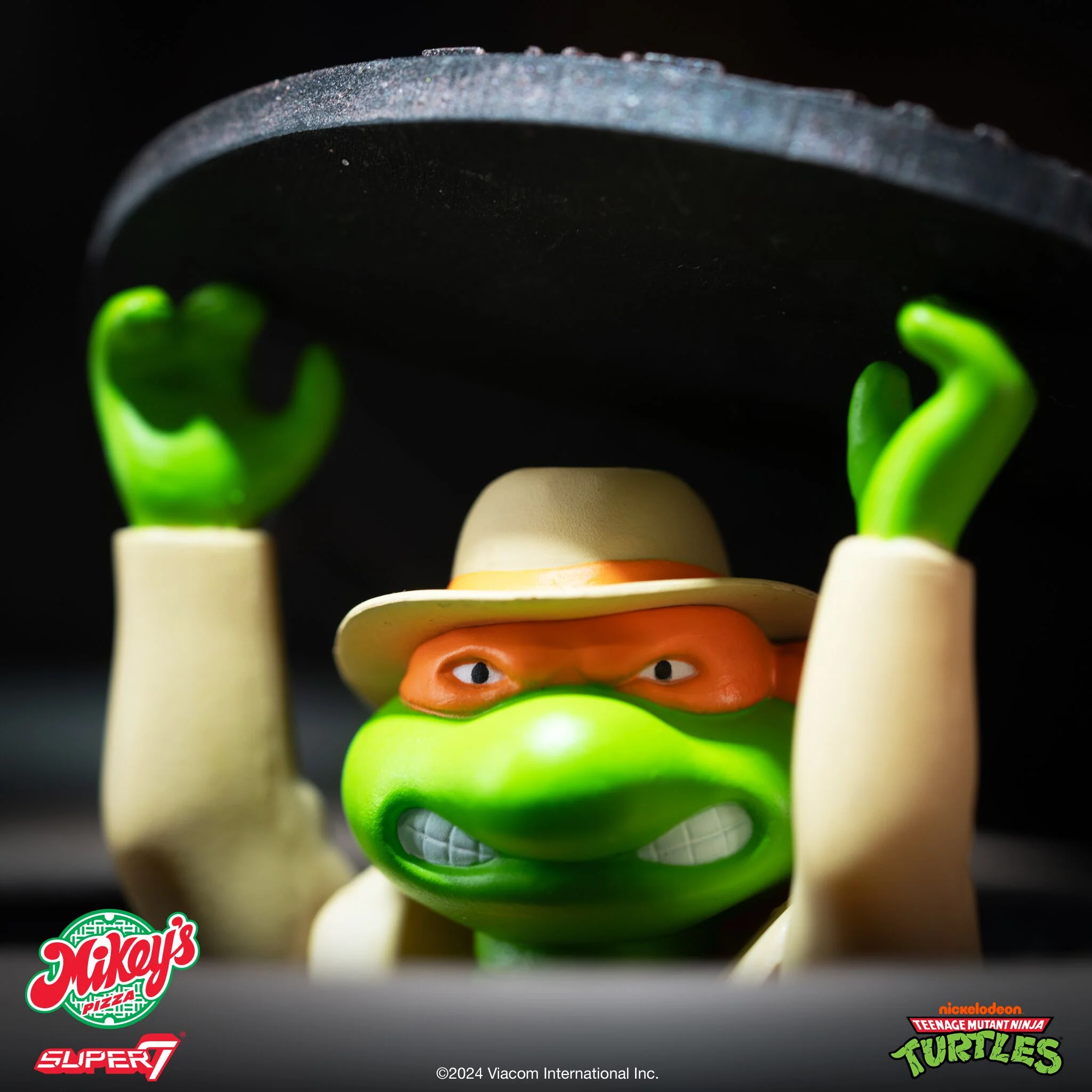 Teenage Mutant Ninja Turtles ReAction Figures Wave 10 - Undercover Michelangelo (Weird Pizza To Go) 4 Teenage Mutant Ninja Turtles ReAction Figures Wave 10 - Undercover Michelangelo (Weird Pizza To Go)