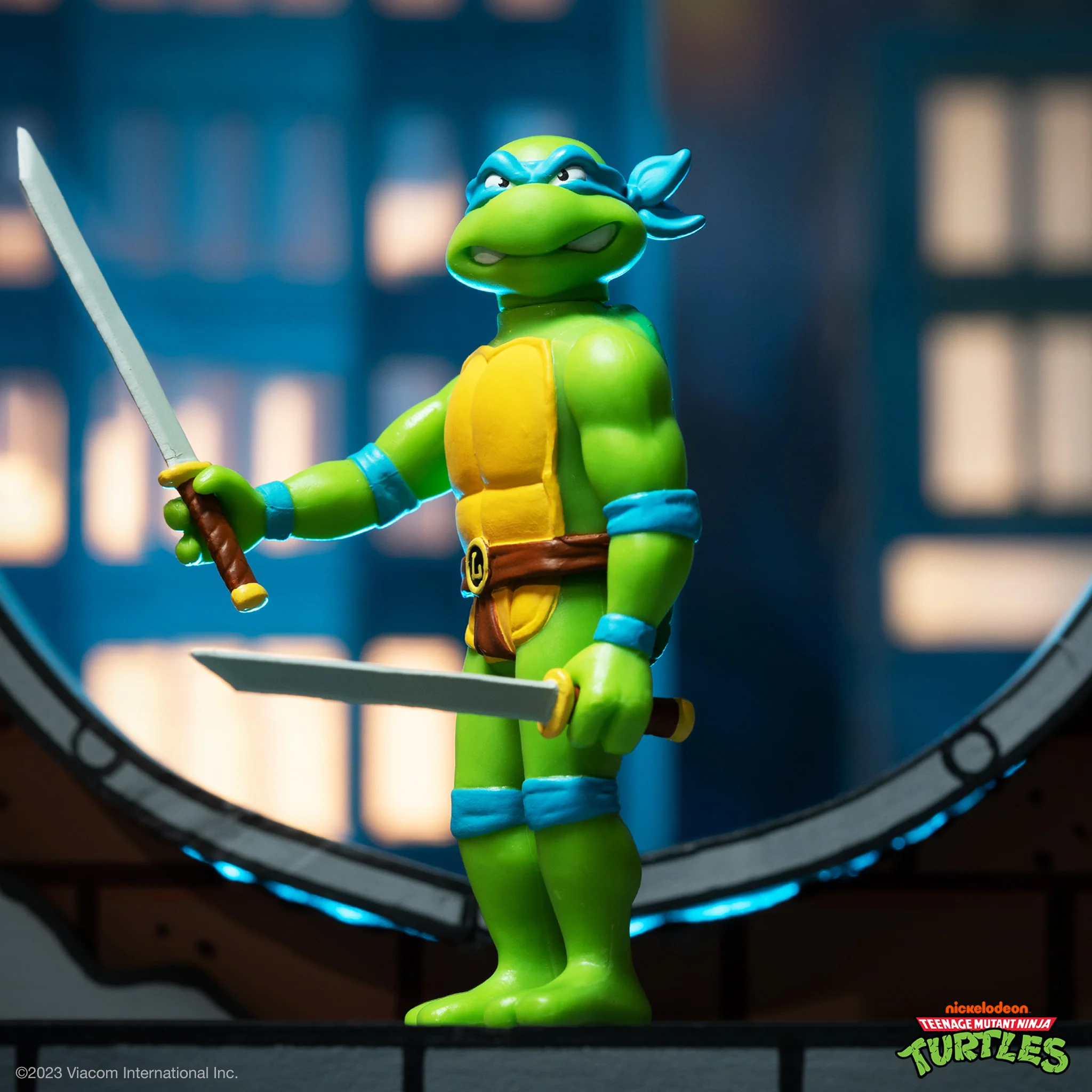 Teenage Mutant Ninja Turtles ReAction Wave 7 - Leonardo Toon 3 Teenage Mutant Ninja Turtles ReAction Wave 7 - Leonardo Toon