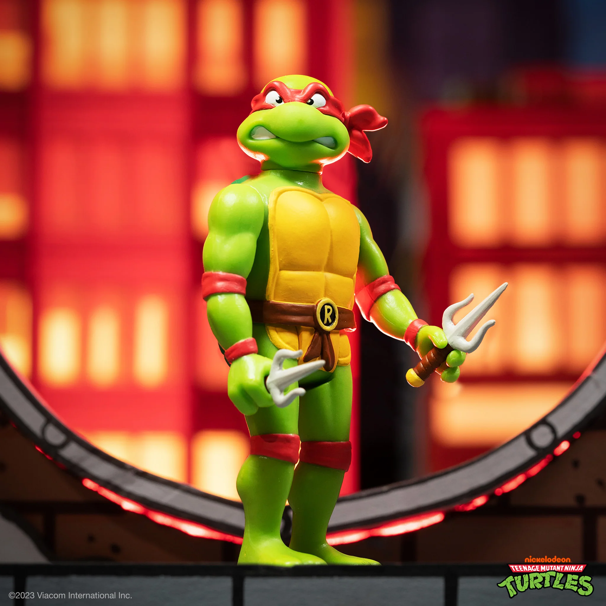 Teenage Mutant Ninja Turtles ReAction Wave 7 - Raphael Toon 3 Teenage Mutant Ninja Turtles ReAction Wave 7 - Raphael Toon