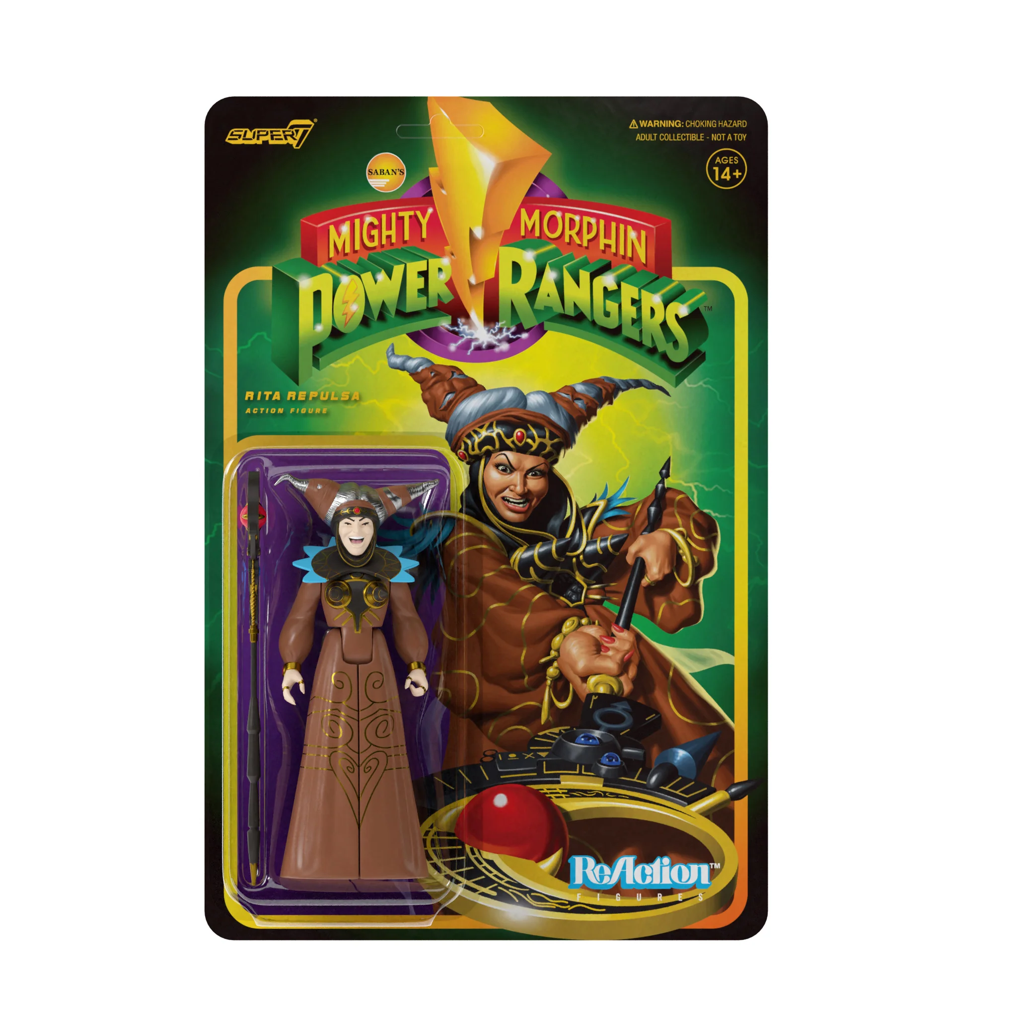 Mighty Morphin Power Rangers Reaction Figure Wave 1  - Rita Repulsa