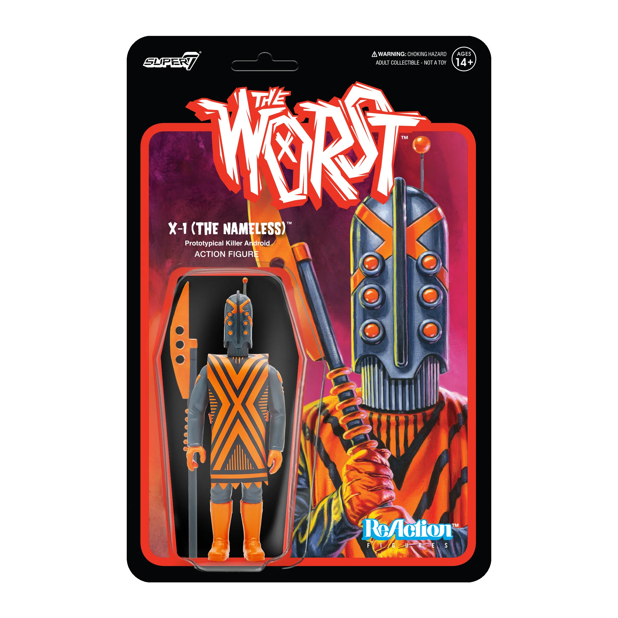 The Worst ReAction Figures Wave 3 - X-1 (The Nameless)