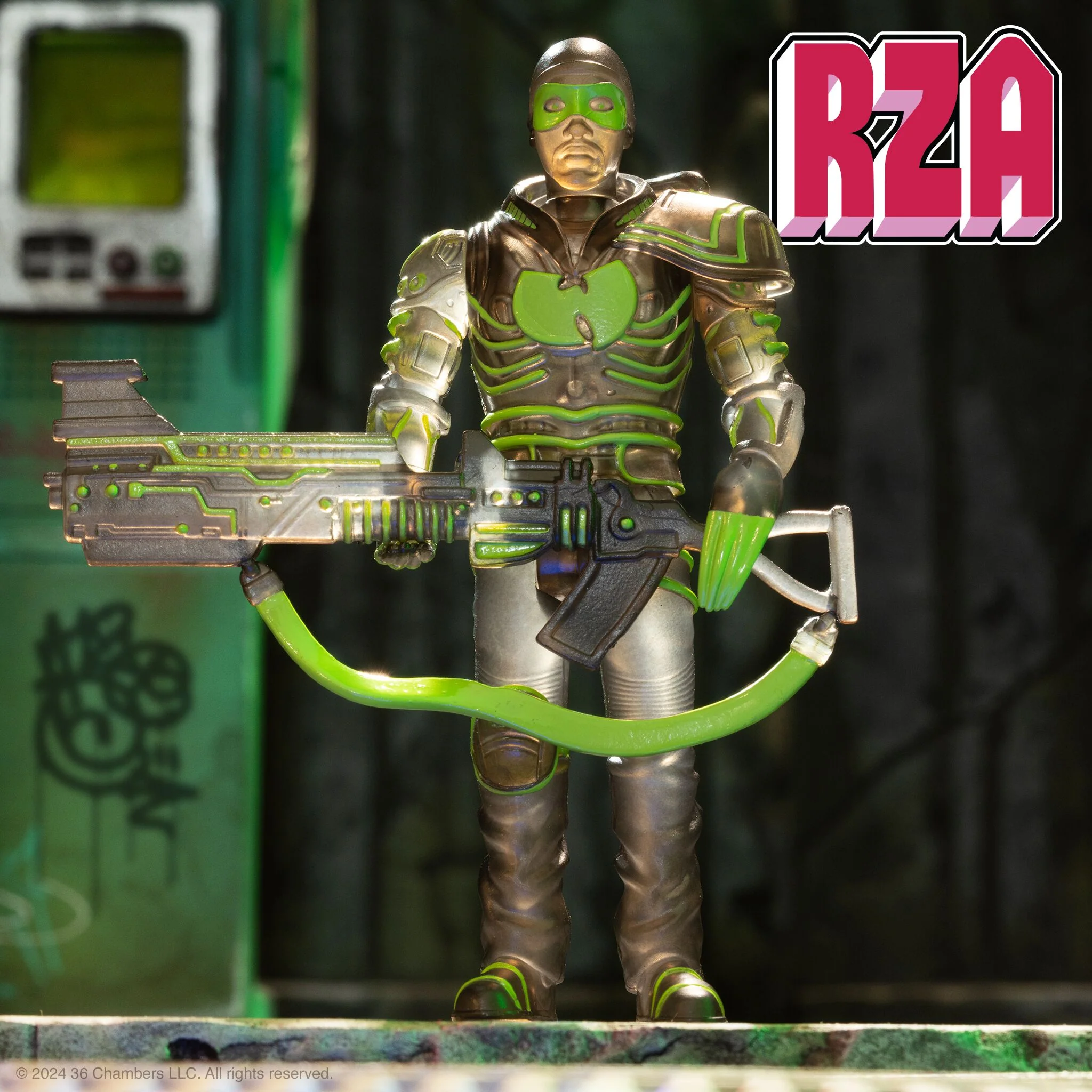RZA ReAction Figures Wave 04 - Bobby Digital (Clear) 3 RZA ReAction Figures Wave 04 - Bobby Digital (Clear)