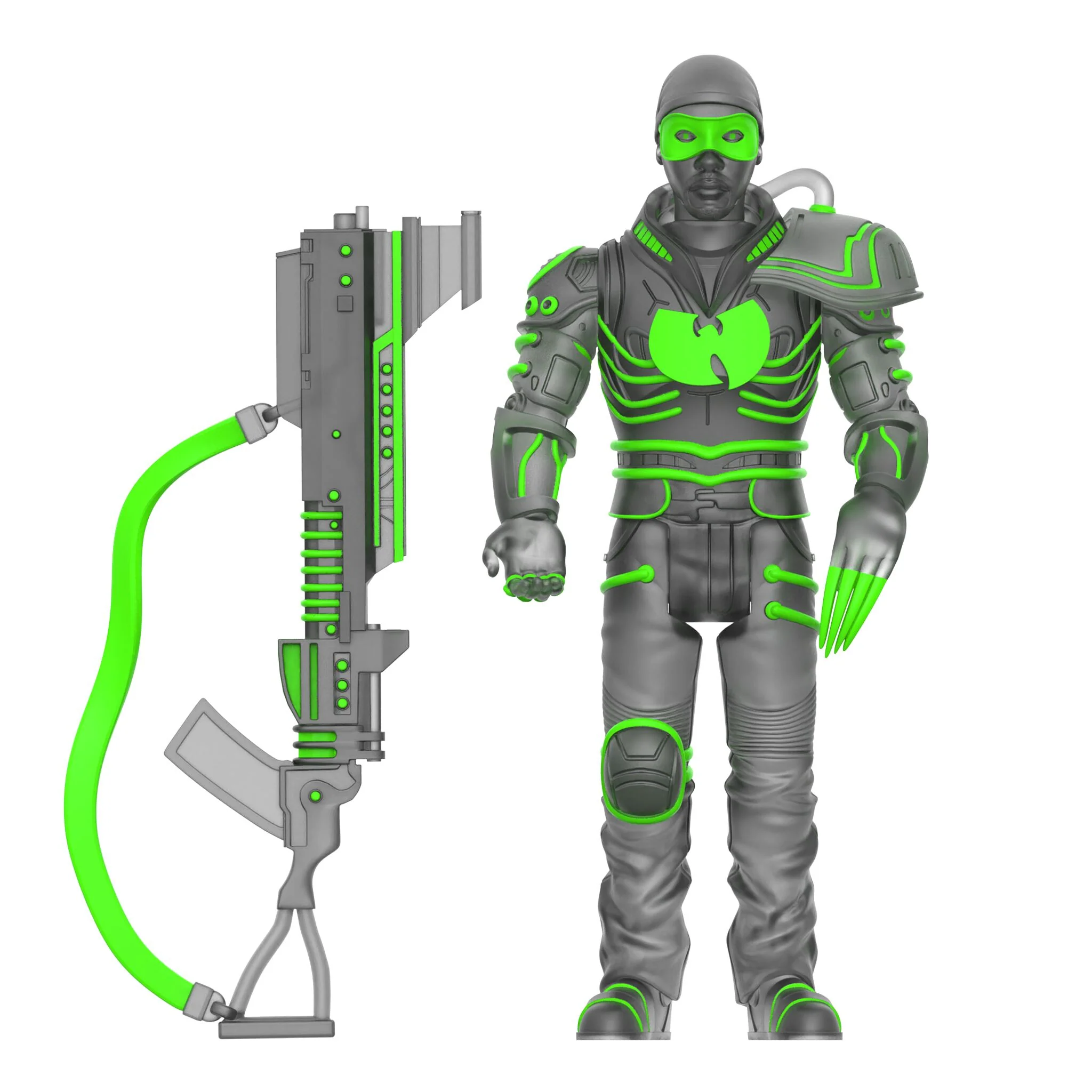 RZA ReAction Figures Wave 04 - Bobby Digital (Clear) 5 RZA ReAction Figures Wave 04 - Bobby Digital (Clear)