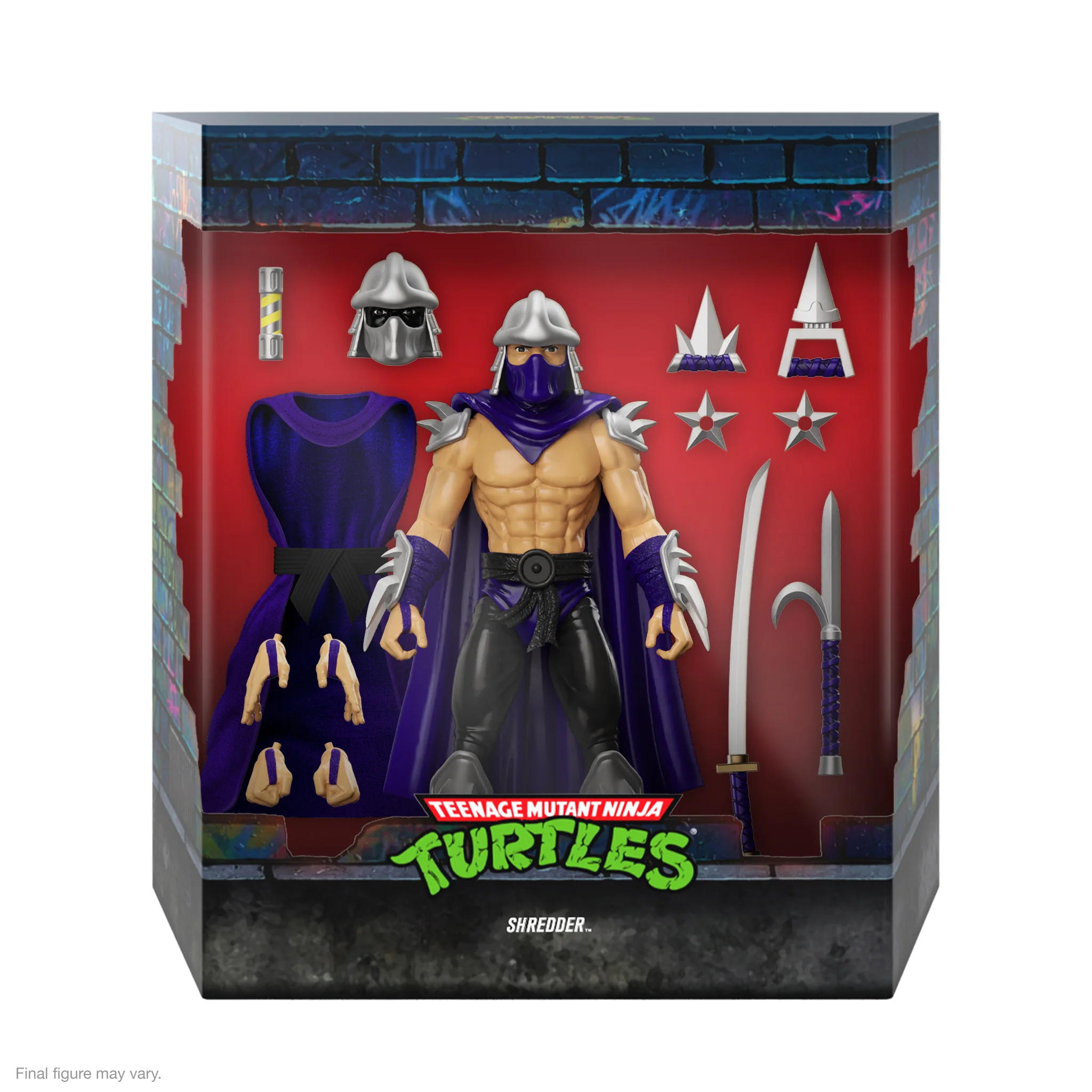 Teenage Mutant Ninja Turtles ULTIMATES! Wave 8 - Shredder (Silver Armor) 4 Teenage Mutant Ninja Turtles ULTIMATES! Wave 8 - Shredder (Silver Armor)