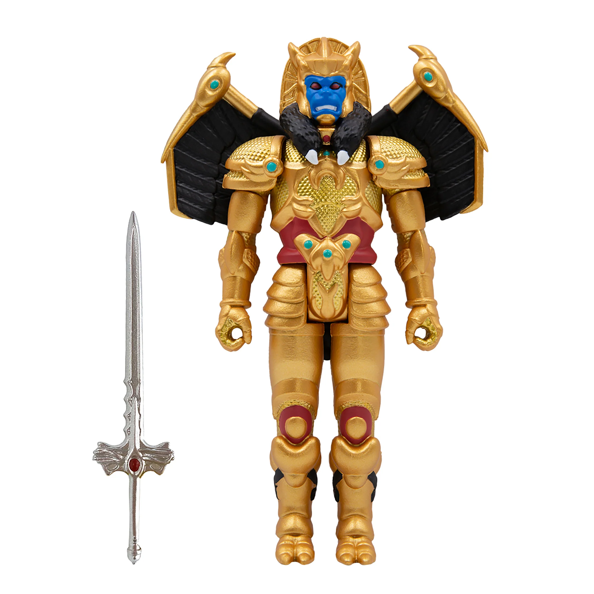 Mighty Morphin Power Rangers ReAction Figure Wave 2 - Goldar 3 Mighty Morphin Power Rangers ReAction Figure Wave 2 - Goldar
