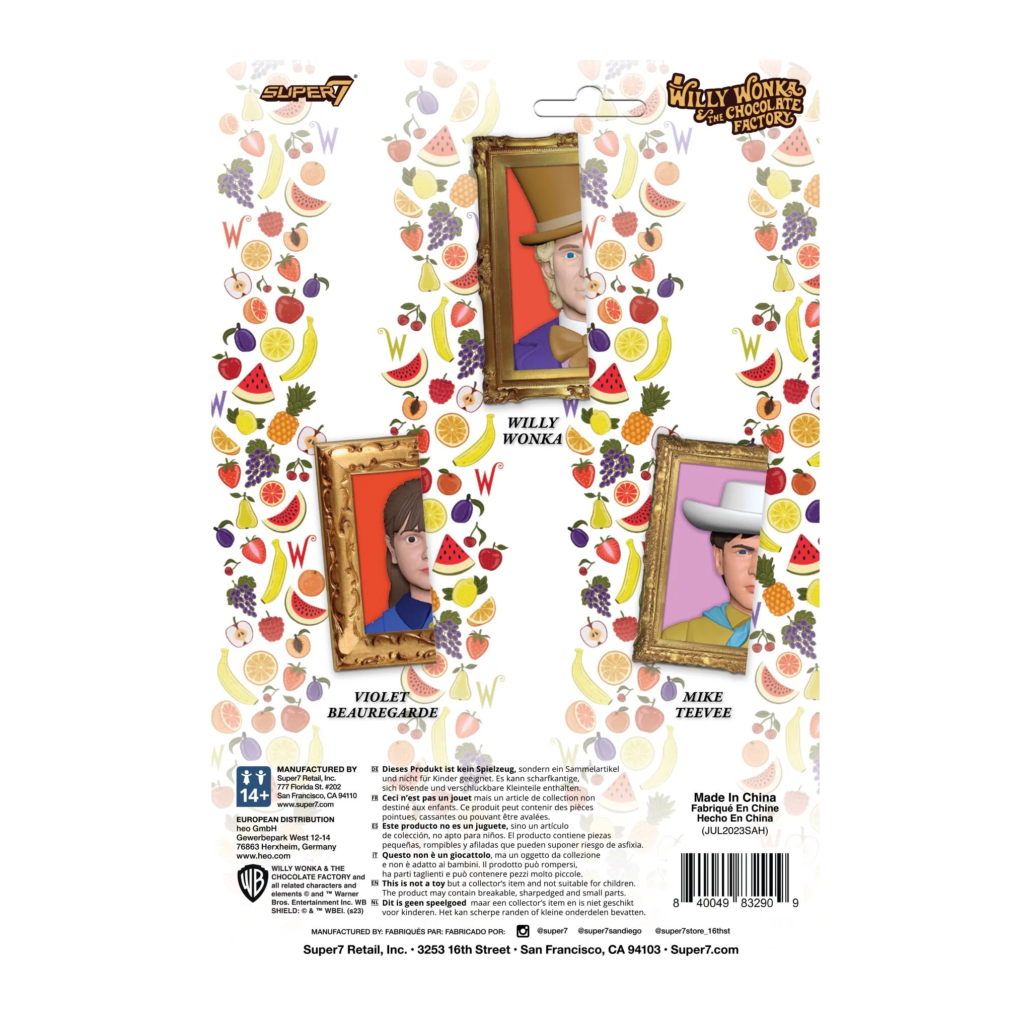 Willy Wonka & the Chocolate Factory ReAction Figures Wave 01 - Willy Wonka 6 Willy Wonka & the Chocolate Factory ReAction Figures Wave 01 - Willy Wonka