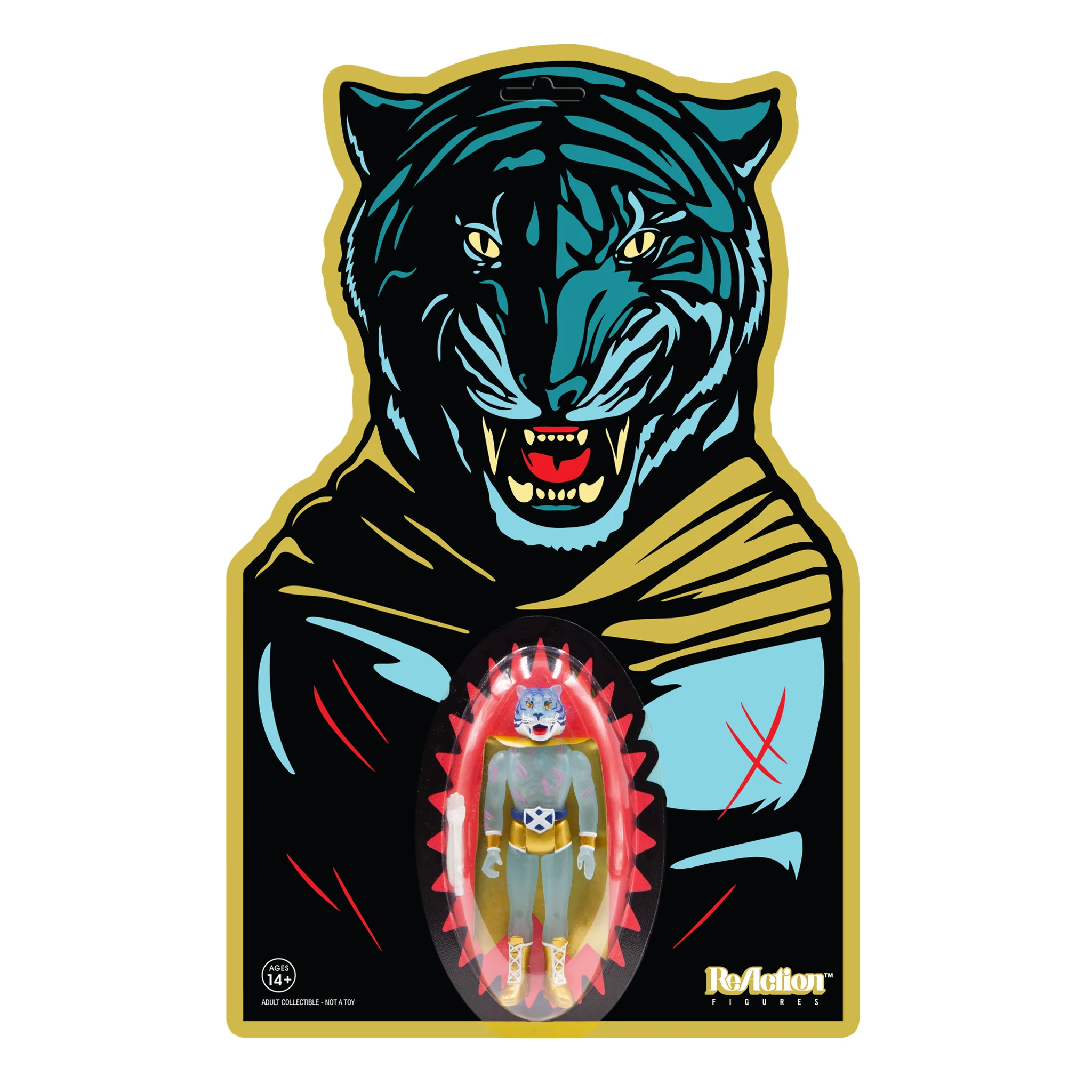 The Worst ReAction Figure - Red Tiger (Monster Glow)