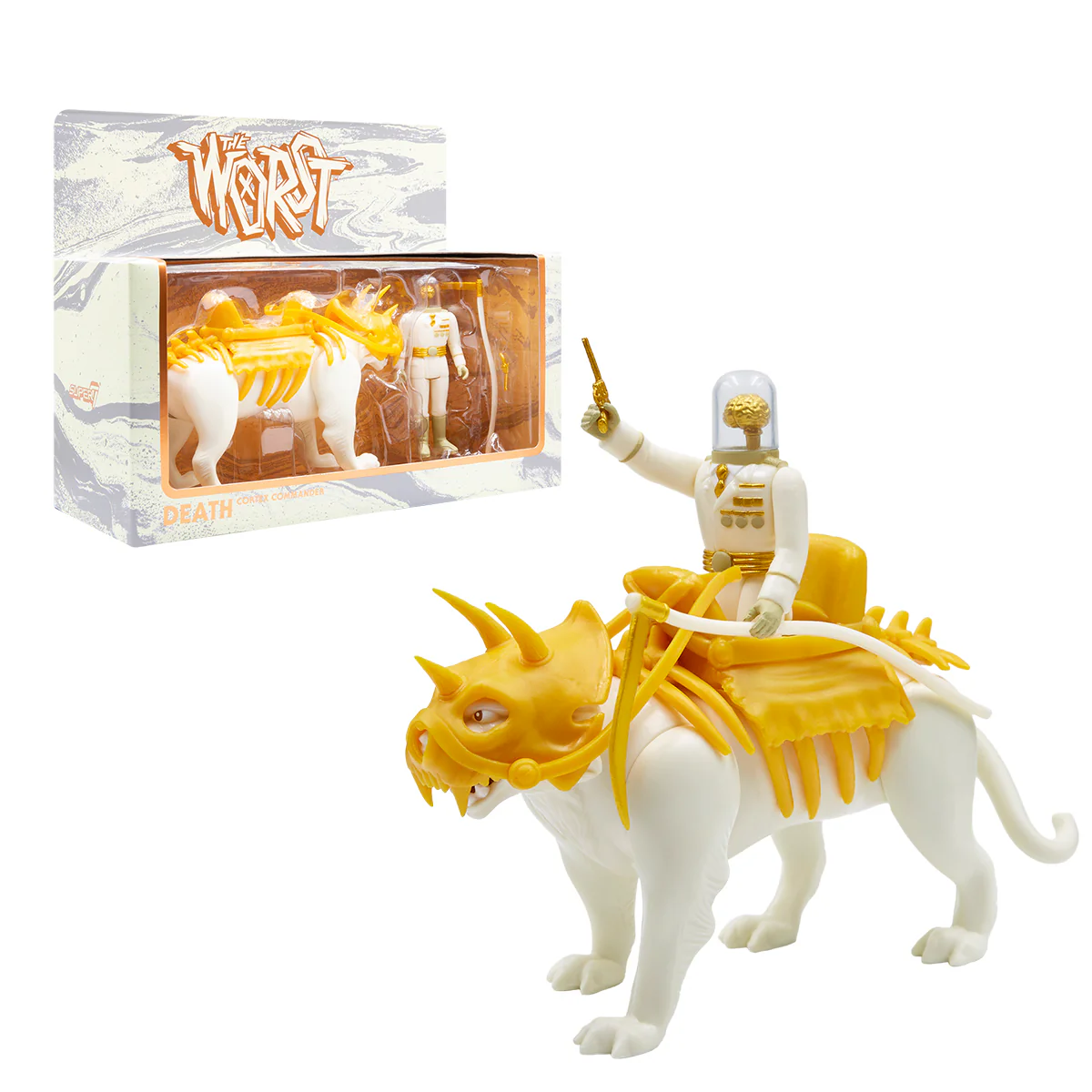 The Four Worstmen of the Apocalypse ReAction Figure - Cortex Commander and Death Cat