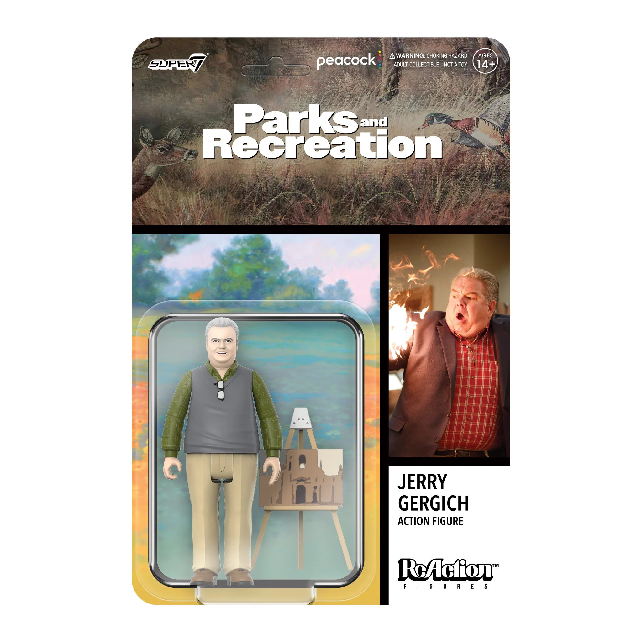 Parks and Recreation ReAction Figures Wave 2 - Jerry Gergich