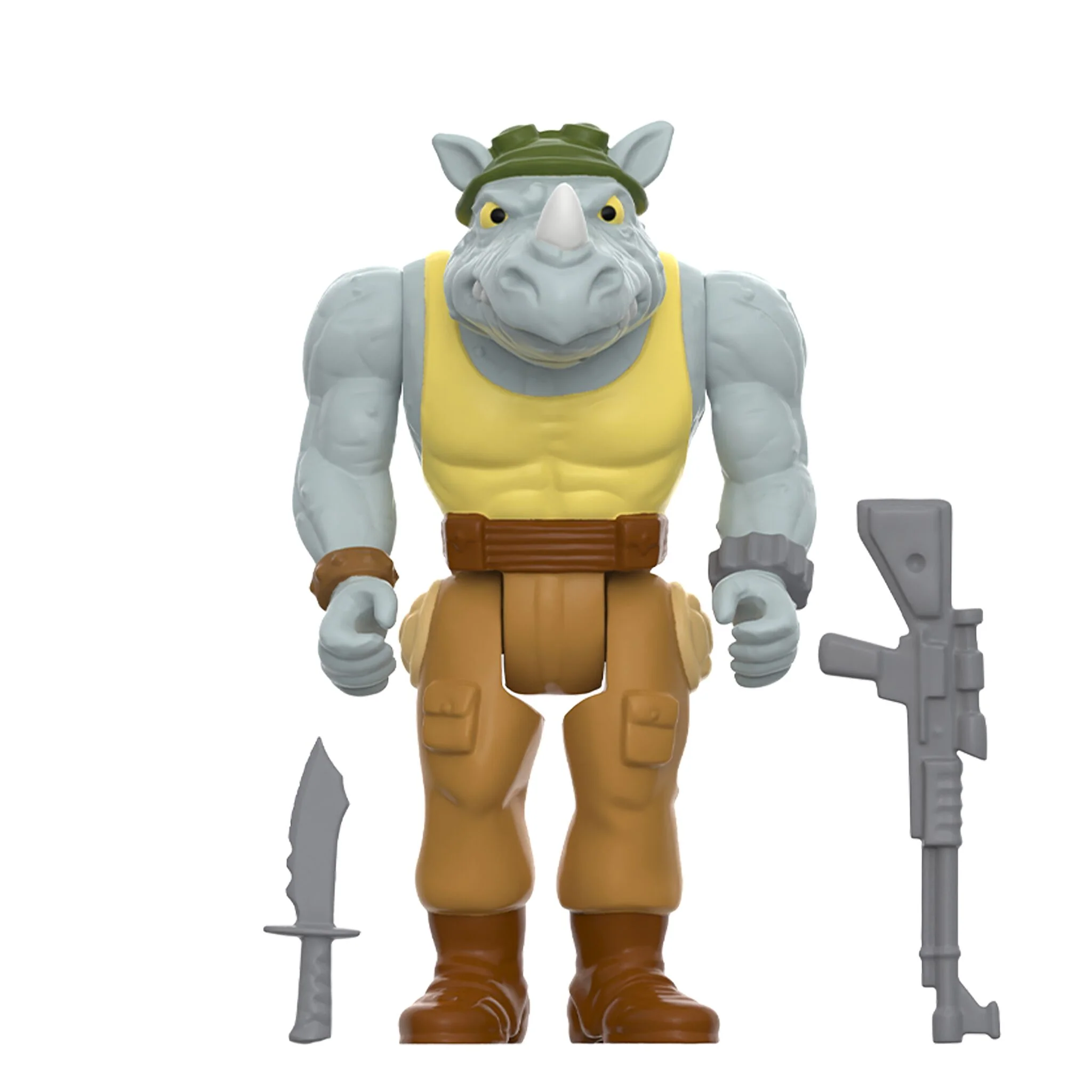 Teenage Mutant Ninja Turtles ReAction Figures Wave 10 - Rocksteady (Weird Pizza To Go) 3 Teenage Mutant Ninja Turtles ReAction Figures Wave 10 - Rocksteady (Weird Pizza To Go)