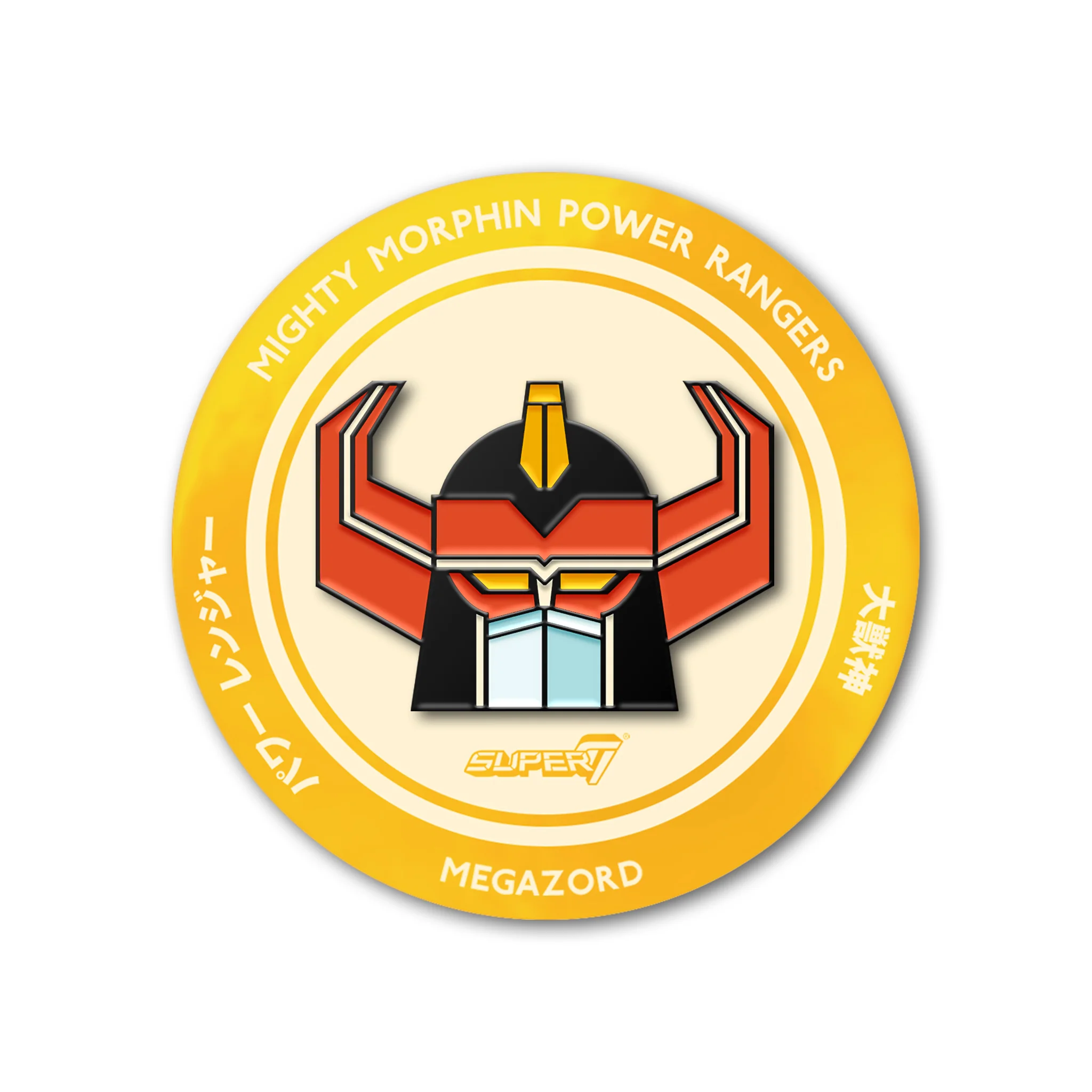 Mighty Morphin Power Rangers Enamel Pin - Megazord