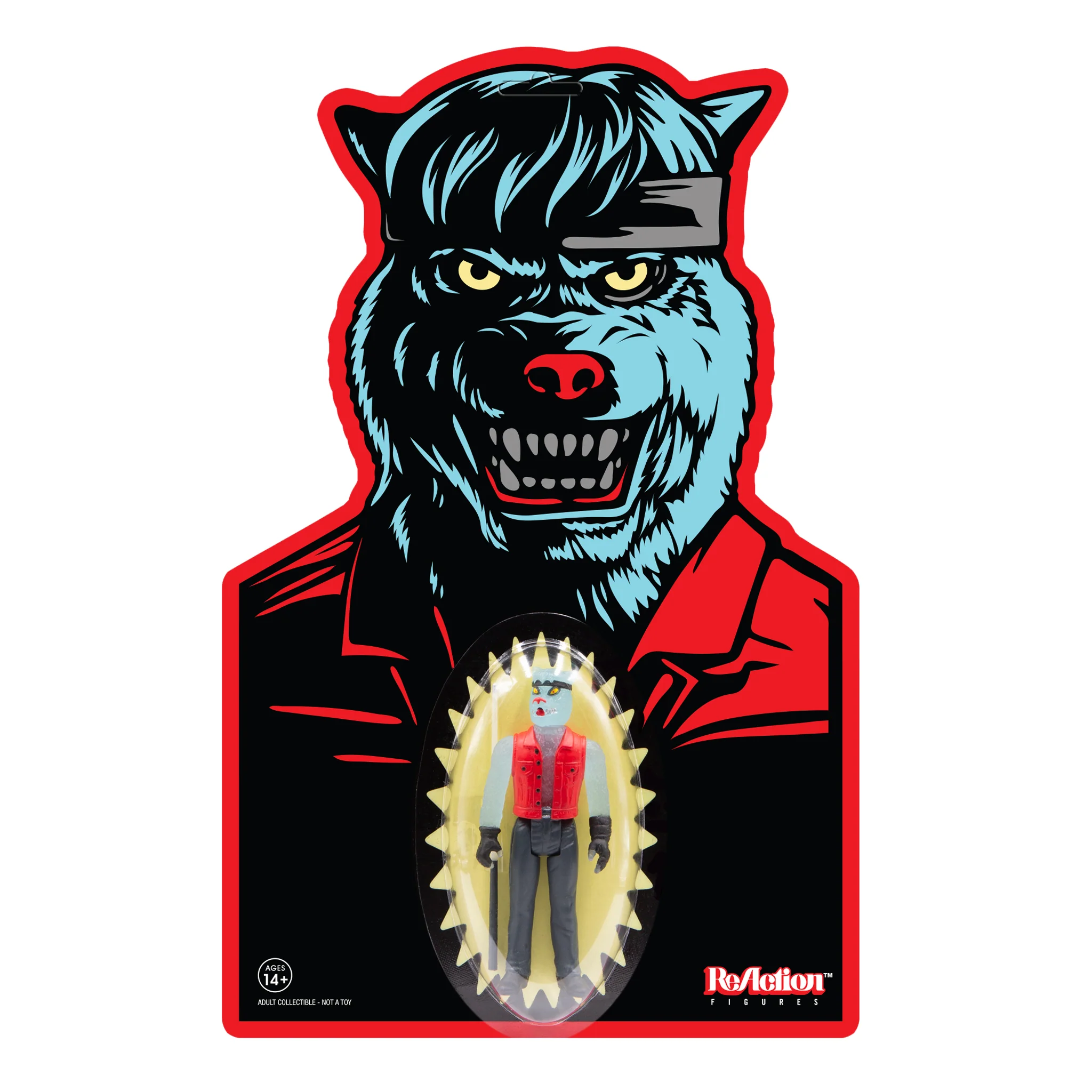 The Worst ReAction Figure - Werewolf Biker (Monster Glow)