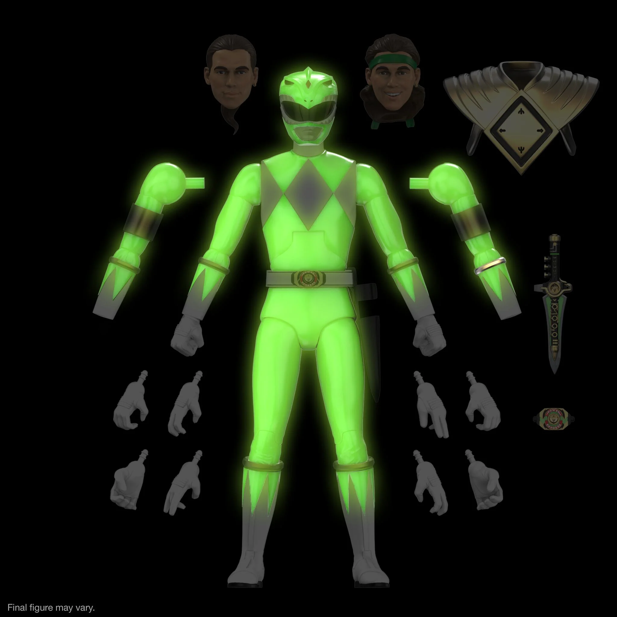 Mighty Morphin Power Rangers ULTIMATES! Wave 05 - Green Ranger (Glow) 4 Mighty Morphin Power Rangers ULTIMATES! Wave 05 - Green Ranger (Glow)
