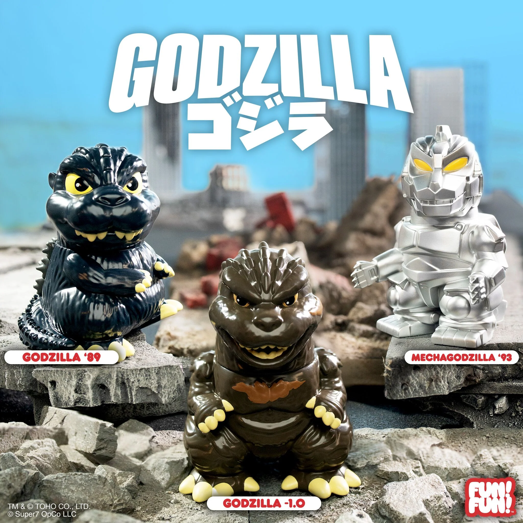 Toho FUN! FUN! Wave 01 - MechaGodzilla (90s) 4 Toho FUN! FUN! Wave 01 - MechaGodzilla (90s)