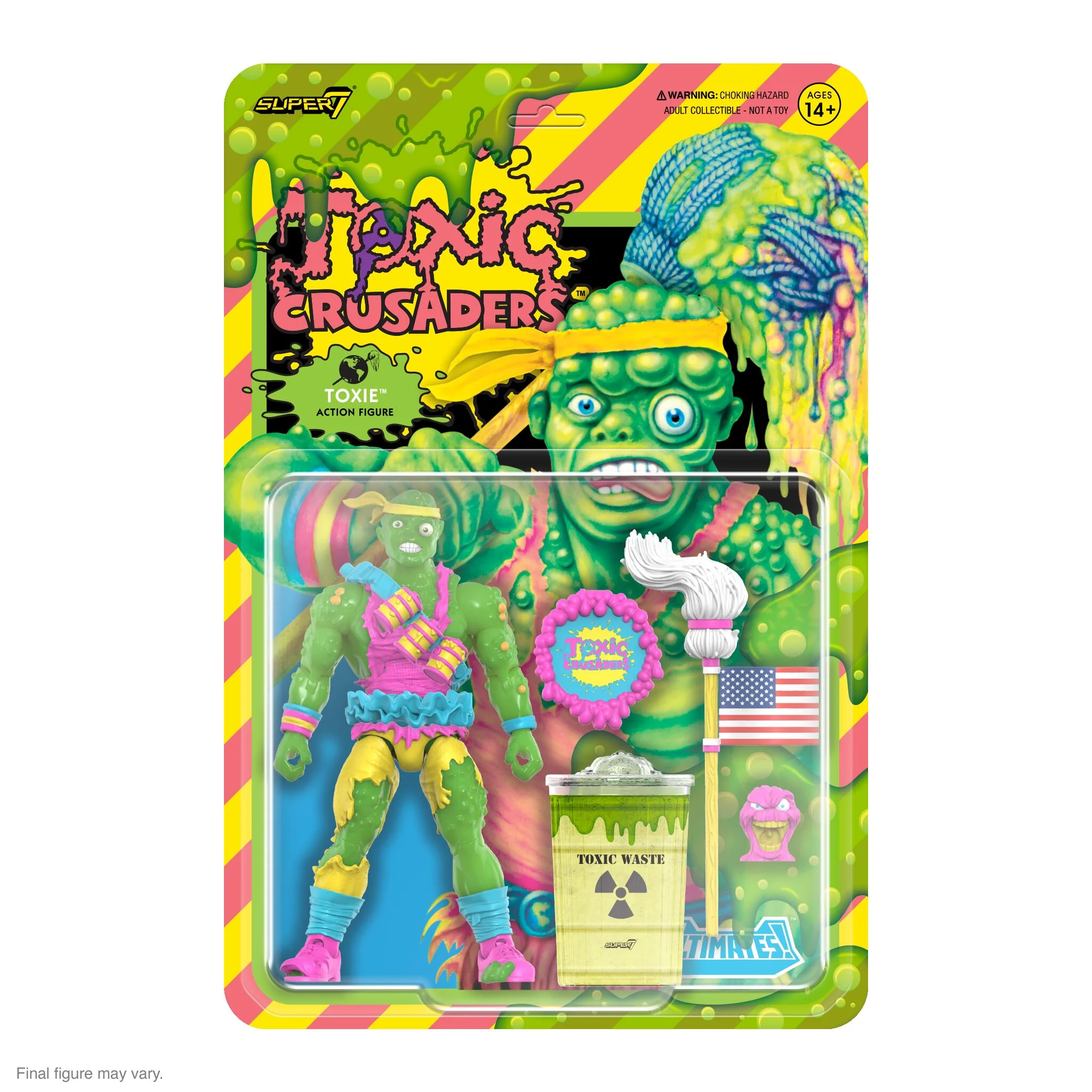 Toxic Crusader ULTIMATES! - Toxie (Slime - Glow)