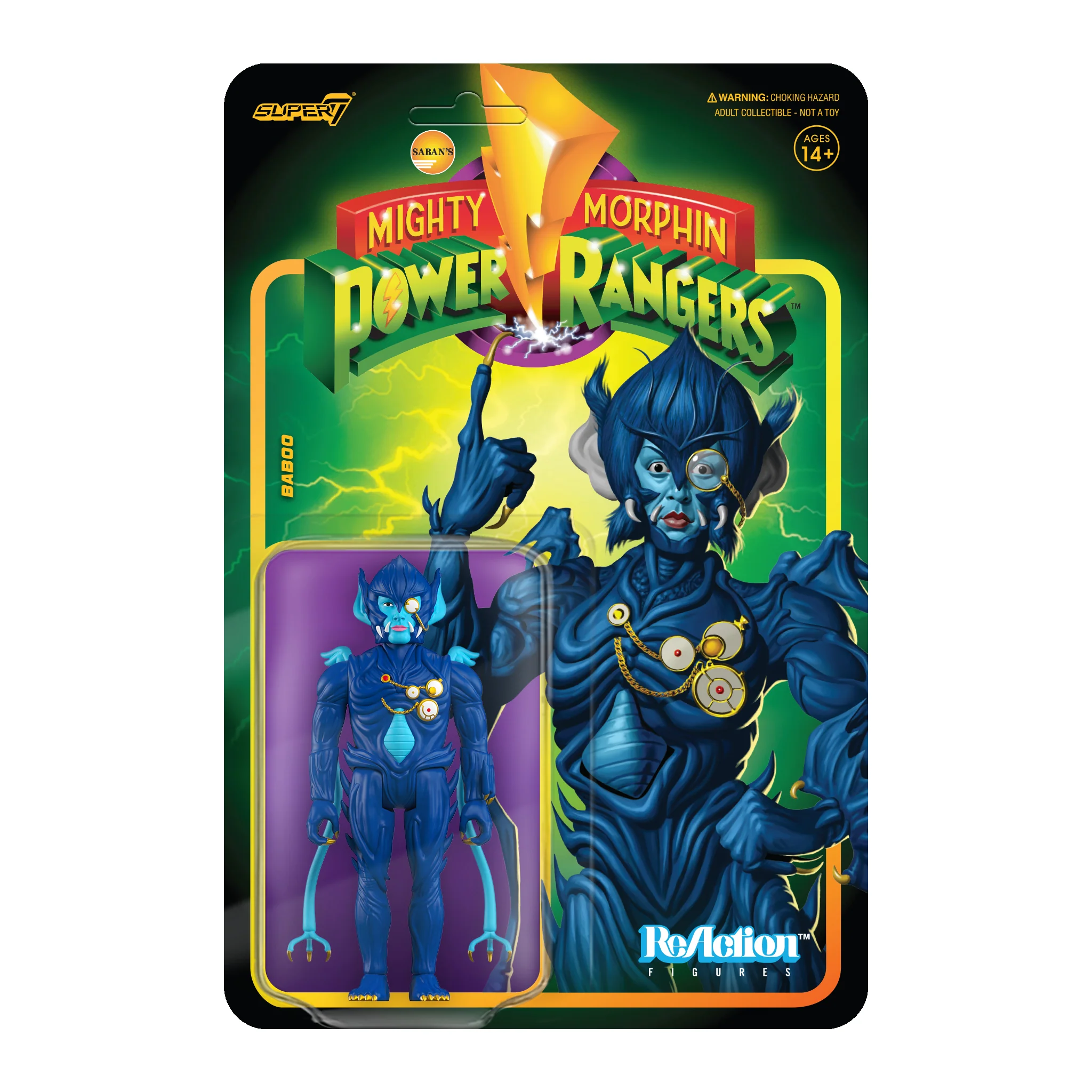 Mighty Morphin Power Rangers ReAction Figure Wave 3 - Baboo