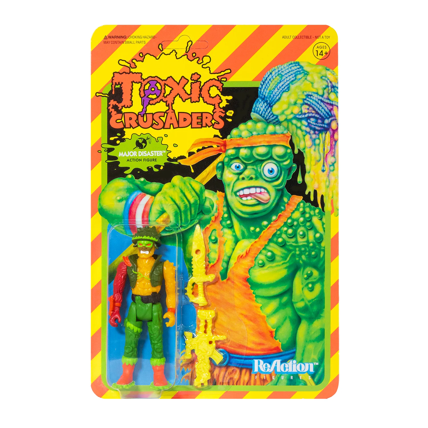 Toxic Crusaders ReAction Figure - Major Disaster
