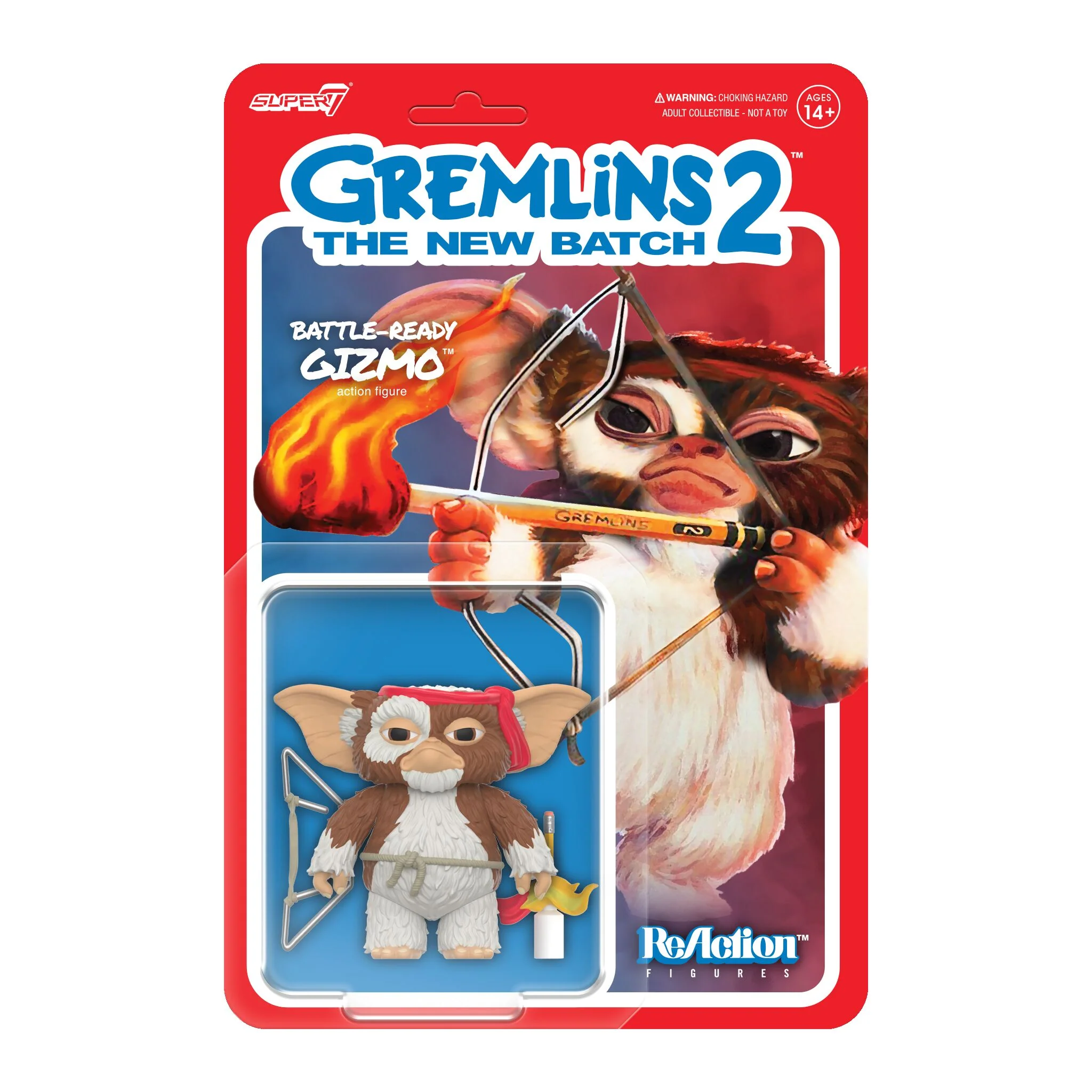 Gremlins ReAction Figures Wave 02 - Gizmo (Battle Ready)