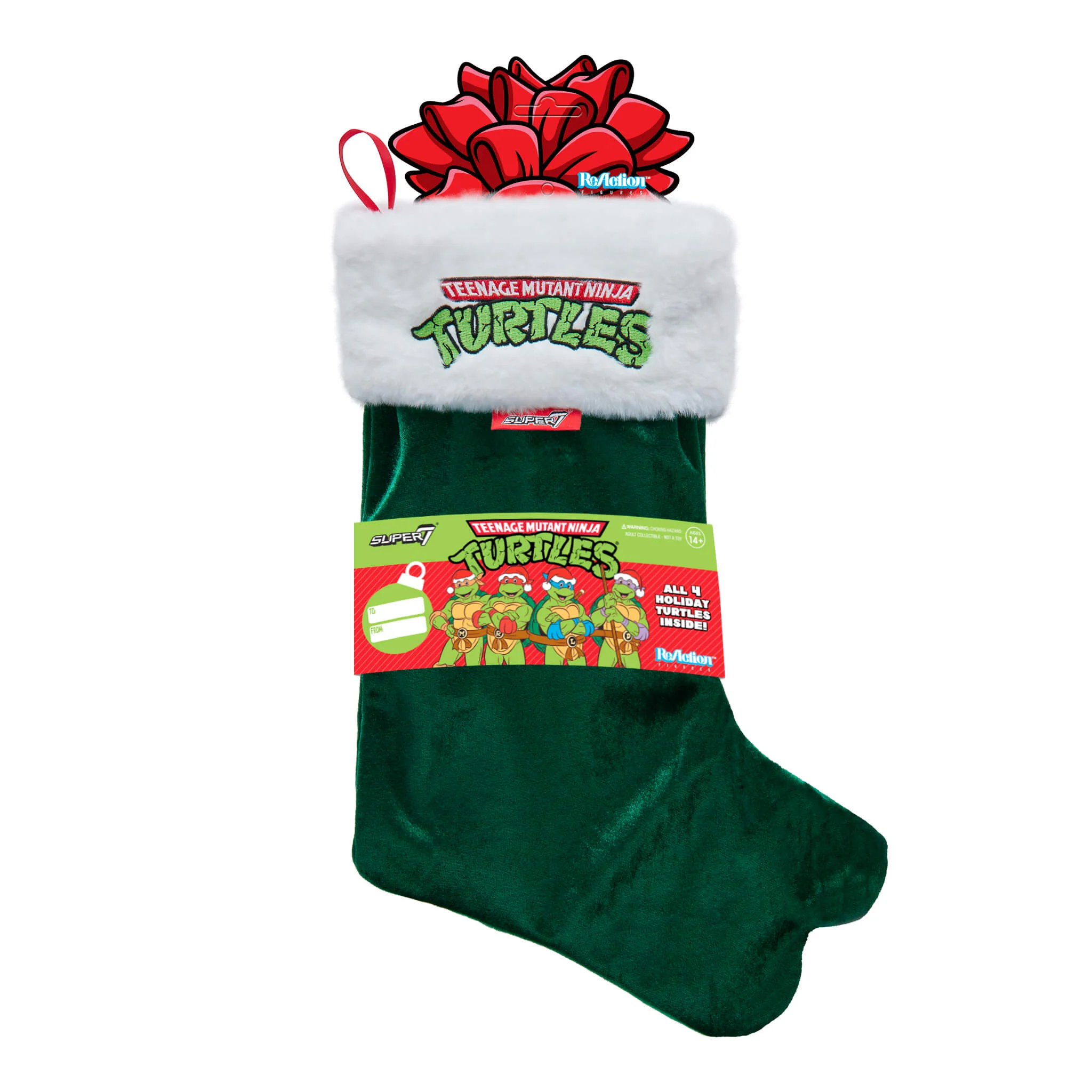 Teenage Mutant Ninja Turtles ReAction Wave 5 - Holiday 4 Teenage Mutant Ninja Turtles ReAction Wave 5 - Holiday