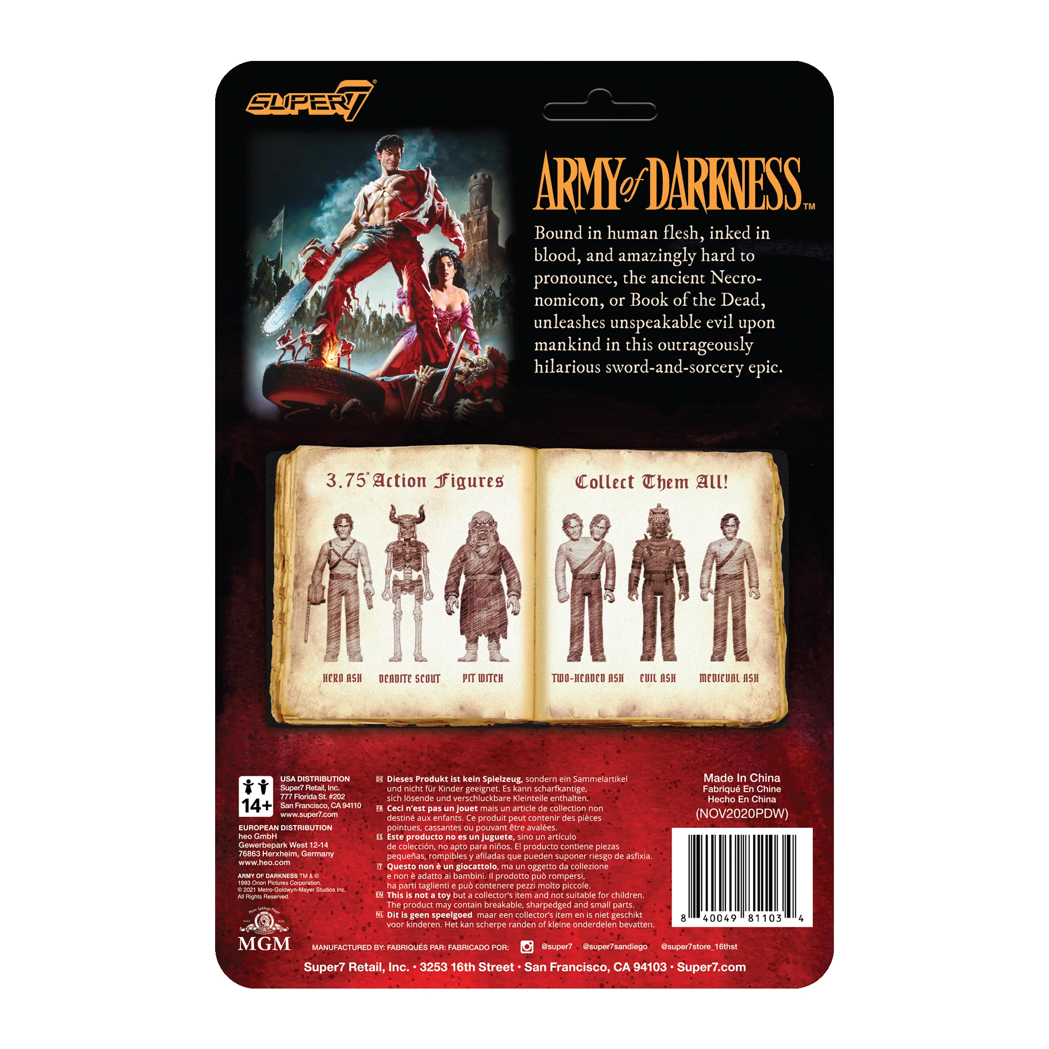 Army Of Darkness ReAction Figure Wave 2 - Deadite Scout (Midnight) 4 Army Of Darkness ReAction Figure Wave 2 - Deadite Scout (Midnight)