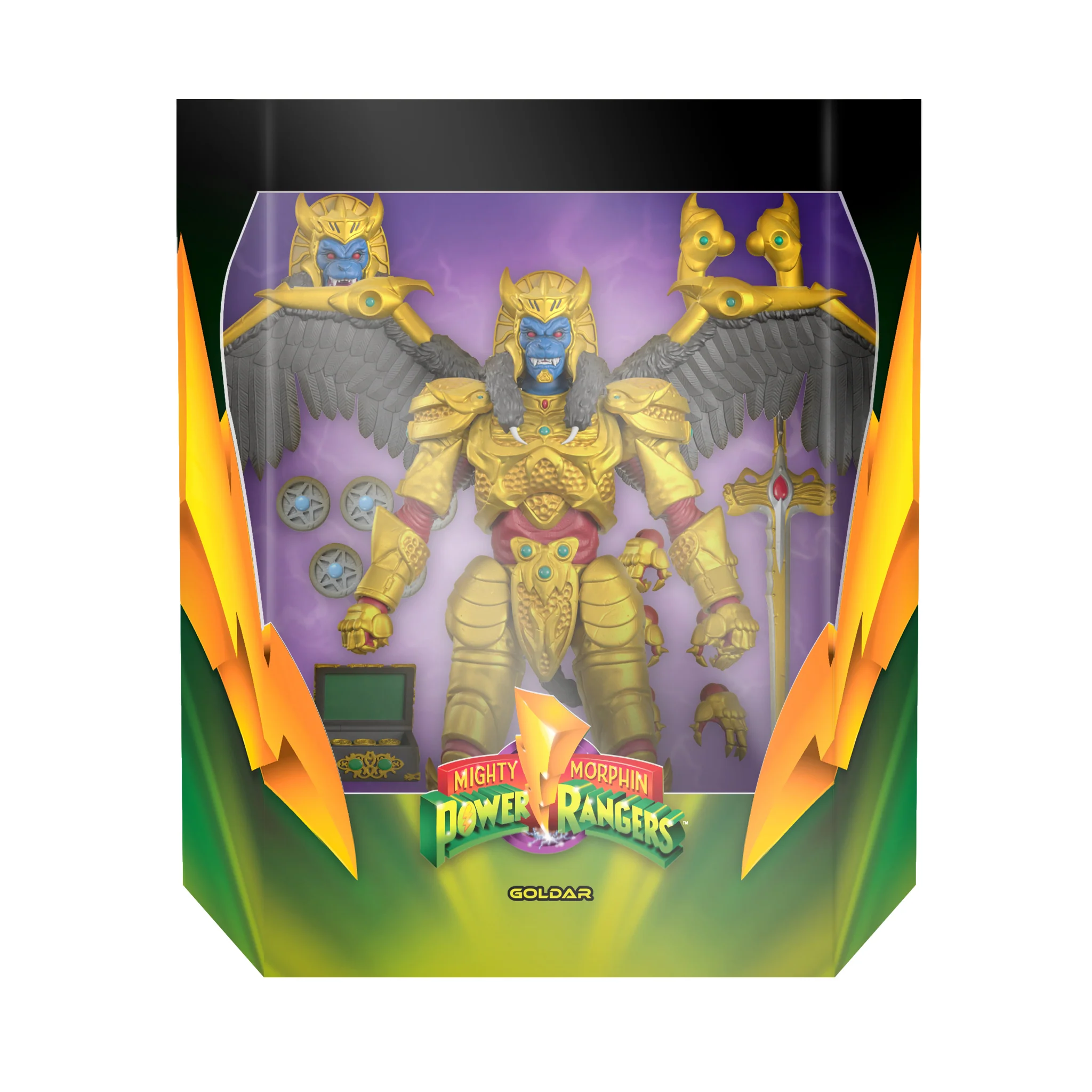 Mighty Morphin Power Rangers ULTIMATES! Wave 1 - Goldar 4 Mighty Morphin Power Rangers ULTIMATES! Wave 1 - Goldar