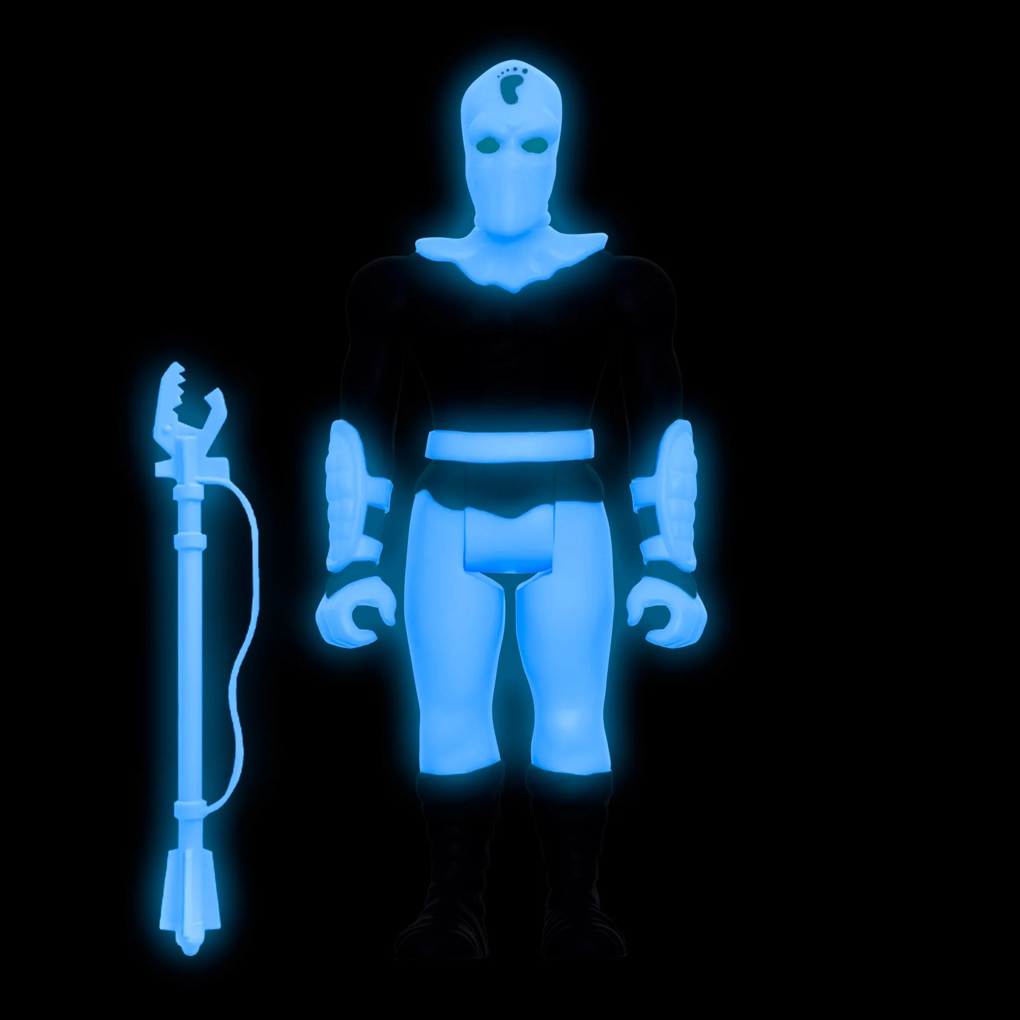 Teenage Mutant Ninja Turtles ReAction Figures - Foot Soldier (Blue Glow) 5 Teenage Mutant Ninja Turtles ReAction Figures - Foot Soldier (Blue Glow)