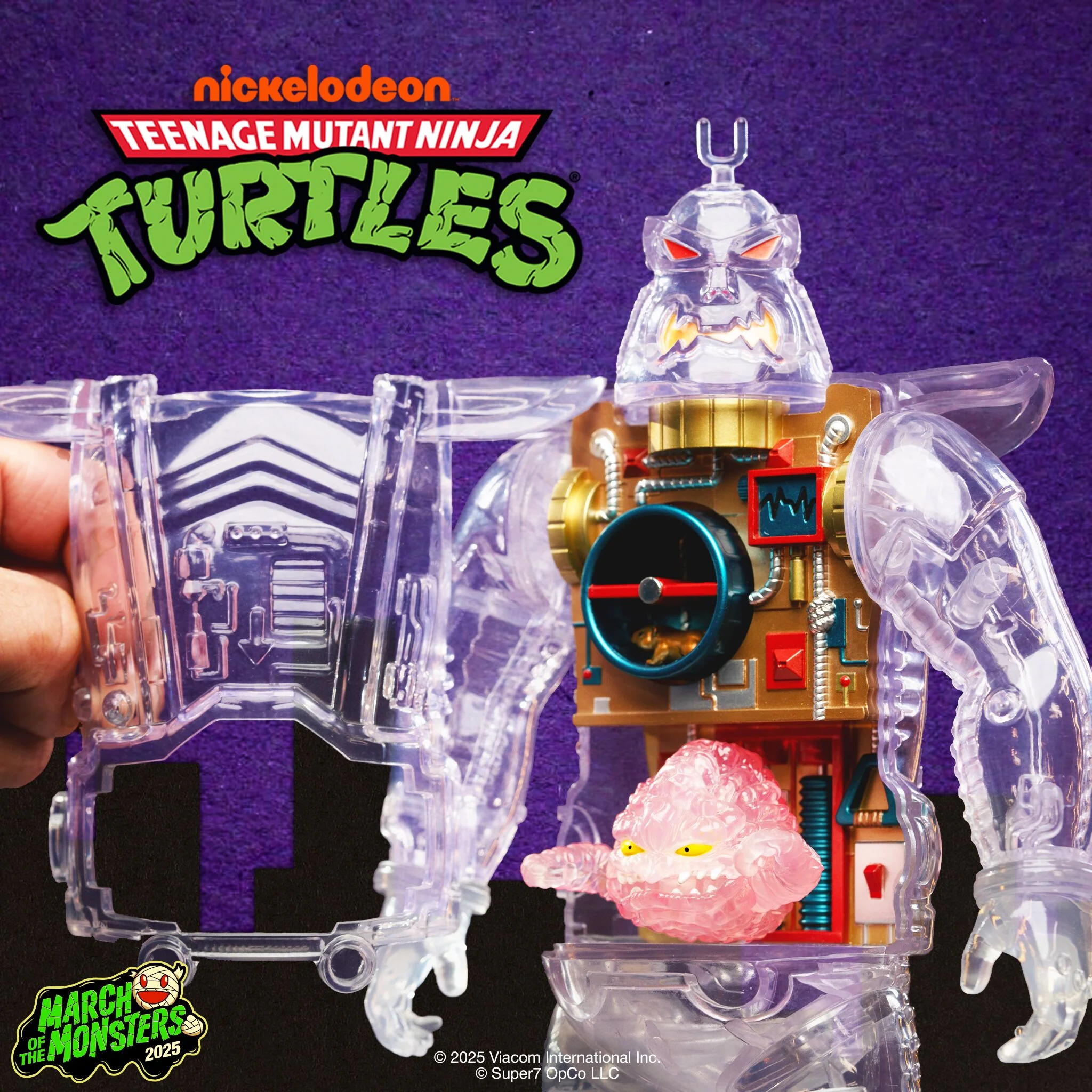 Teenage Mutant Ninja Turtles Super Cyborg - Krang Android (Clear) 3 Teenage Mutant Ninja Turtles Super Cyborg - Krang Android (Clear)