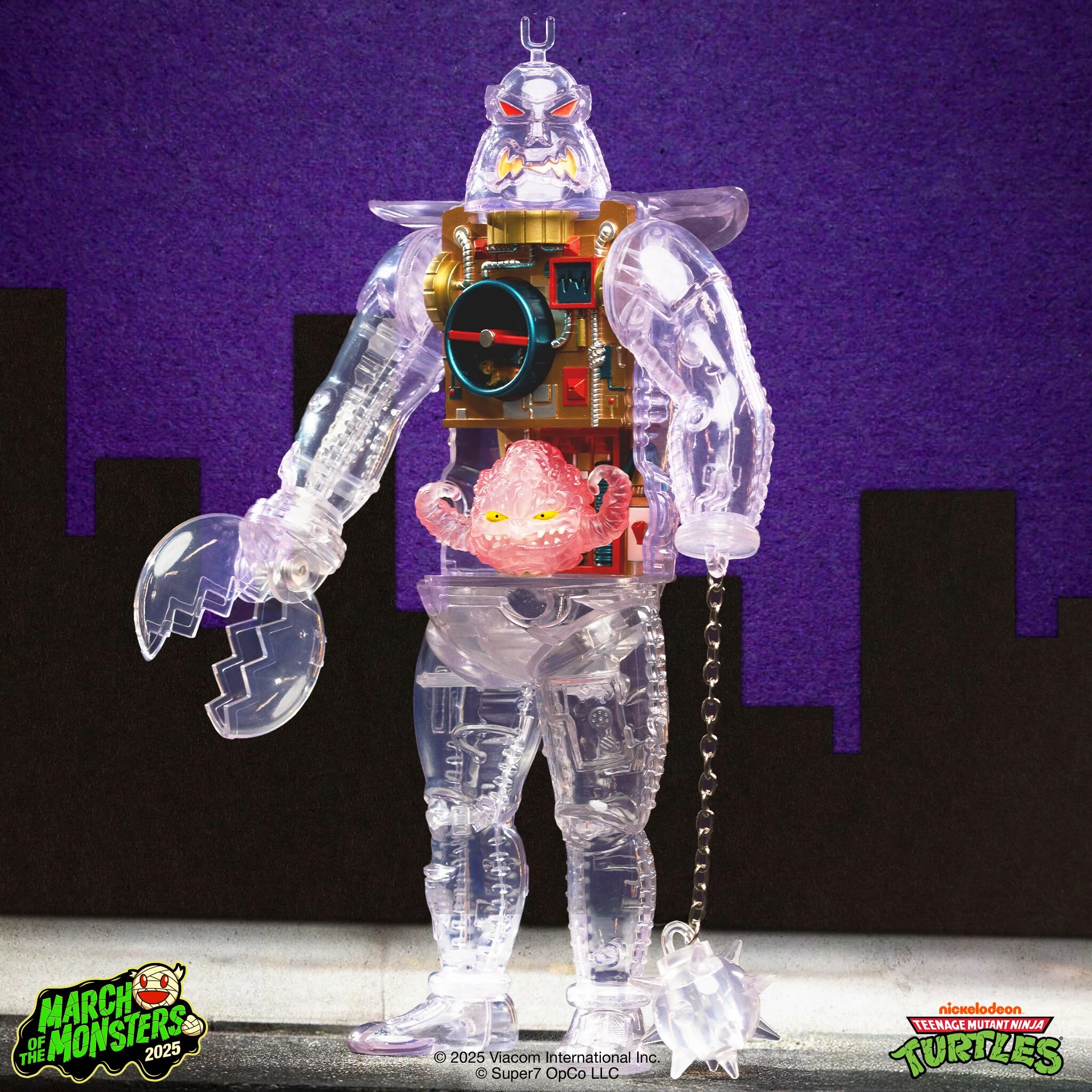 Teenage Mutant Ninja Turtles Super Cyborg - Krang Android (Clear) 4 Teenage Mutant Ninja Turtles Super Cyborg - Krang Android (Clear)