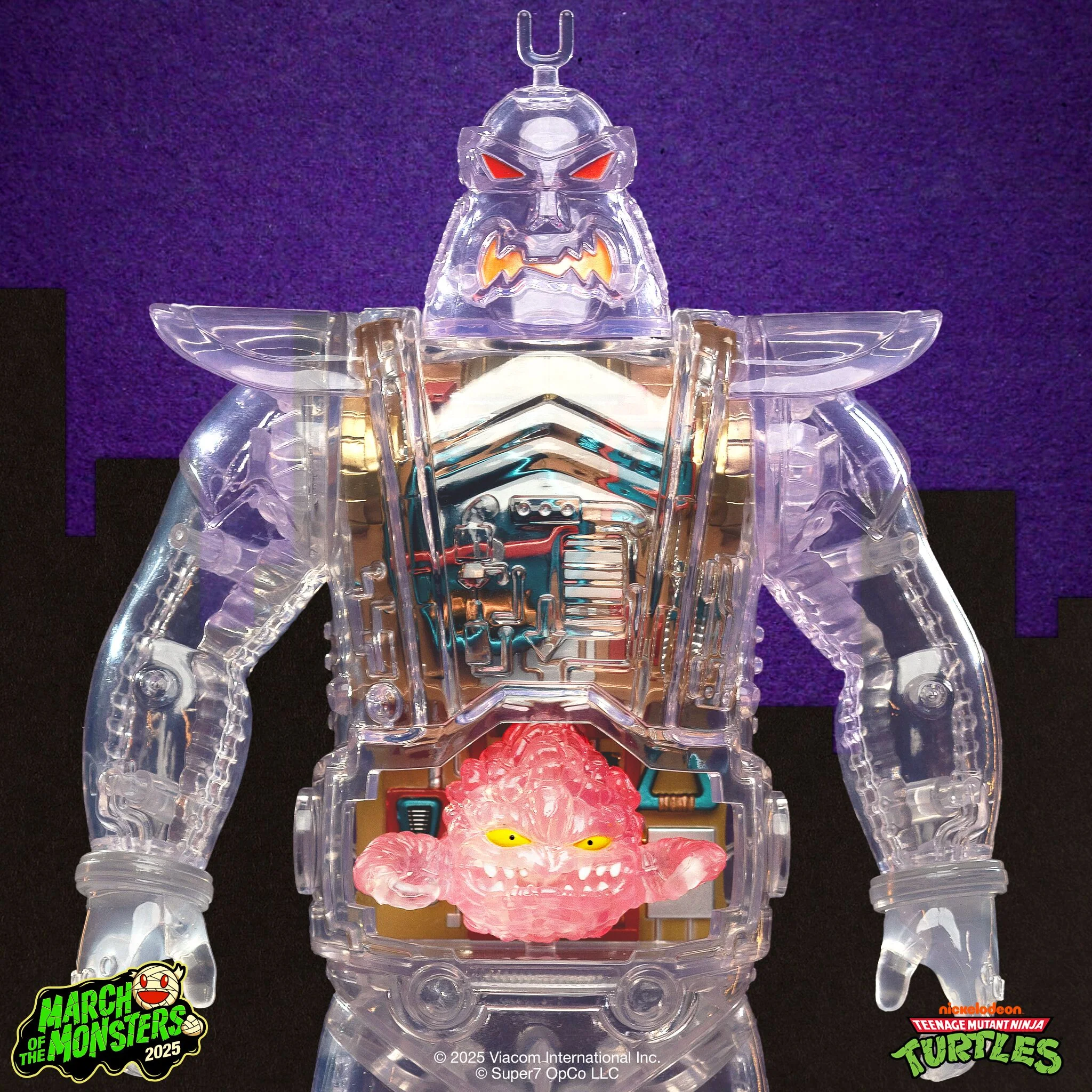 Teenage Mutant Ninja Turtles Super Cyborg - Krang Android (Clear) 5 Teenage Mutant Ninja Turtles Super Cyborg - Krang Android (Clear)