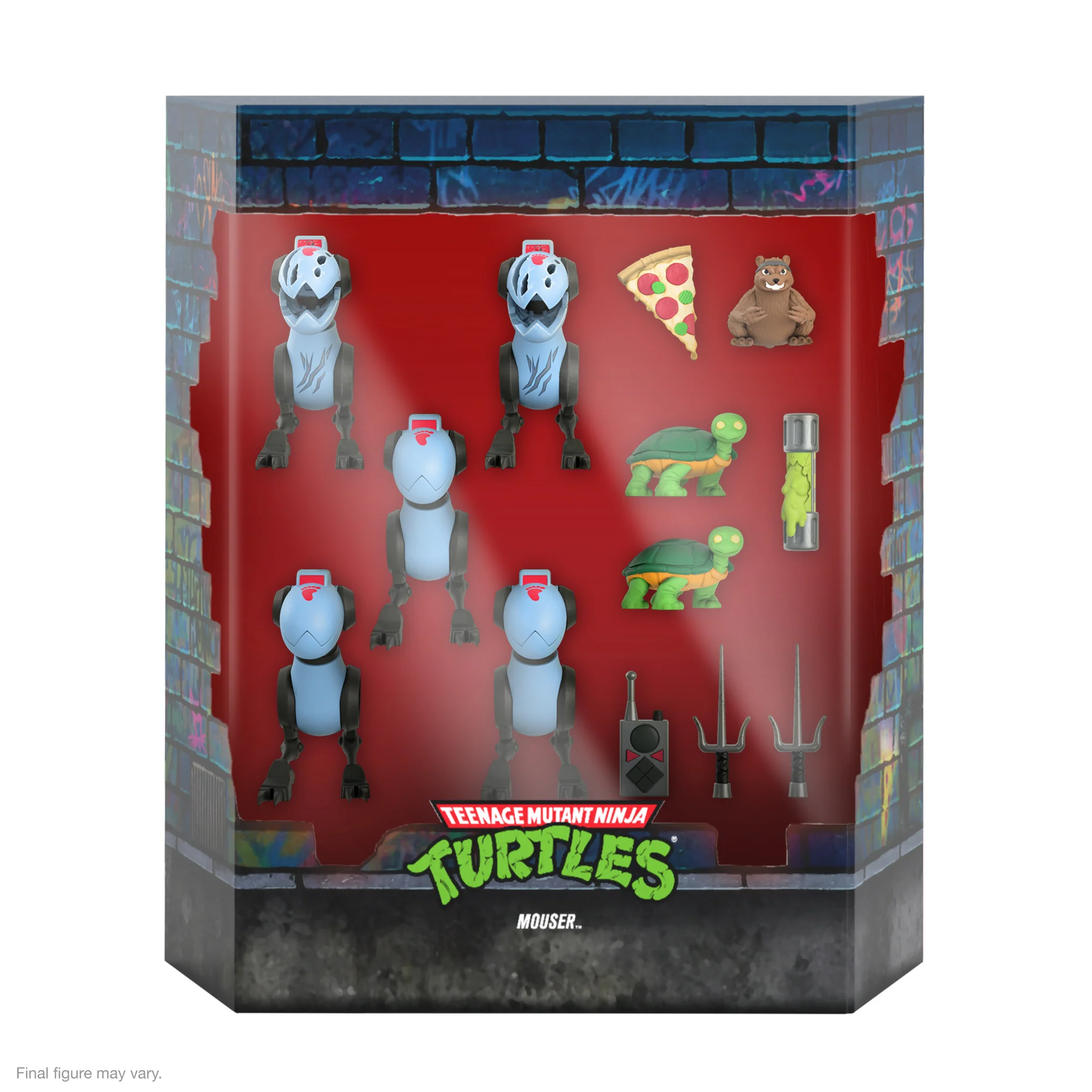 Teenage Mutant Ninja Turtles ULTIMATES! Wave 6 - Mouser Pack 4 Teenage Mutant Ninja Turtles ULTIMATES! Wave 6 - Mouser Pack