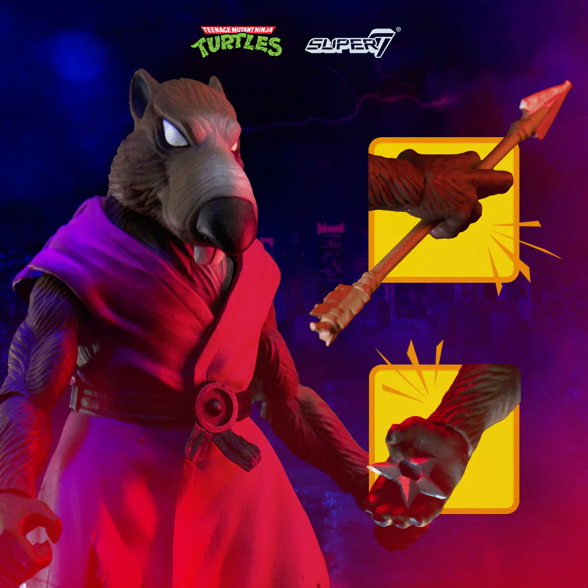 Teenage Mutant Ninja Turtles ULTIMATES! W1 - Splinter Version 2 3 Teenage Mutant Ninja Turtles ULTIMATES! W1 - Splinter Version 2