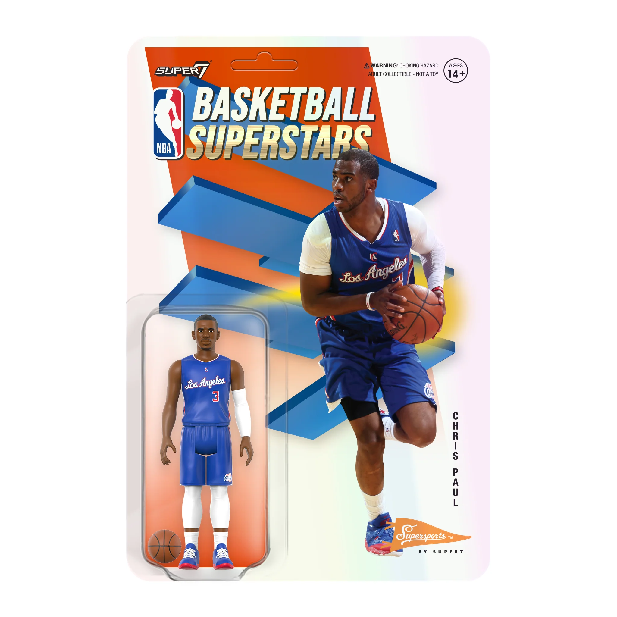 NBA Hardwood Classics ReAction W1 - Chris Paul (Clippers, Blue)