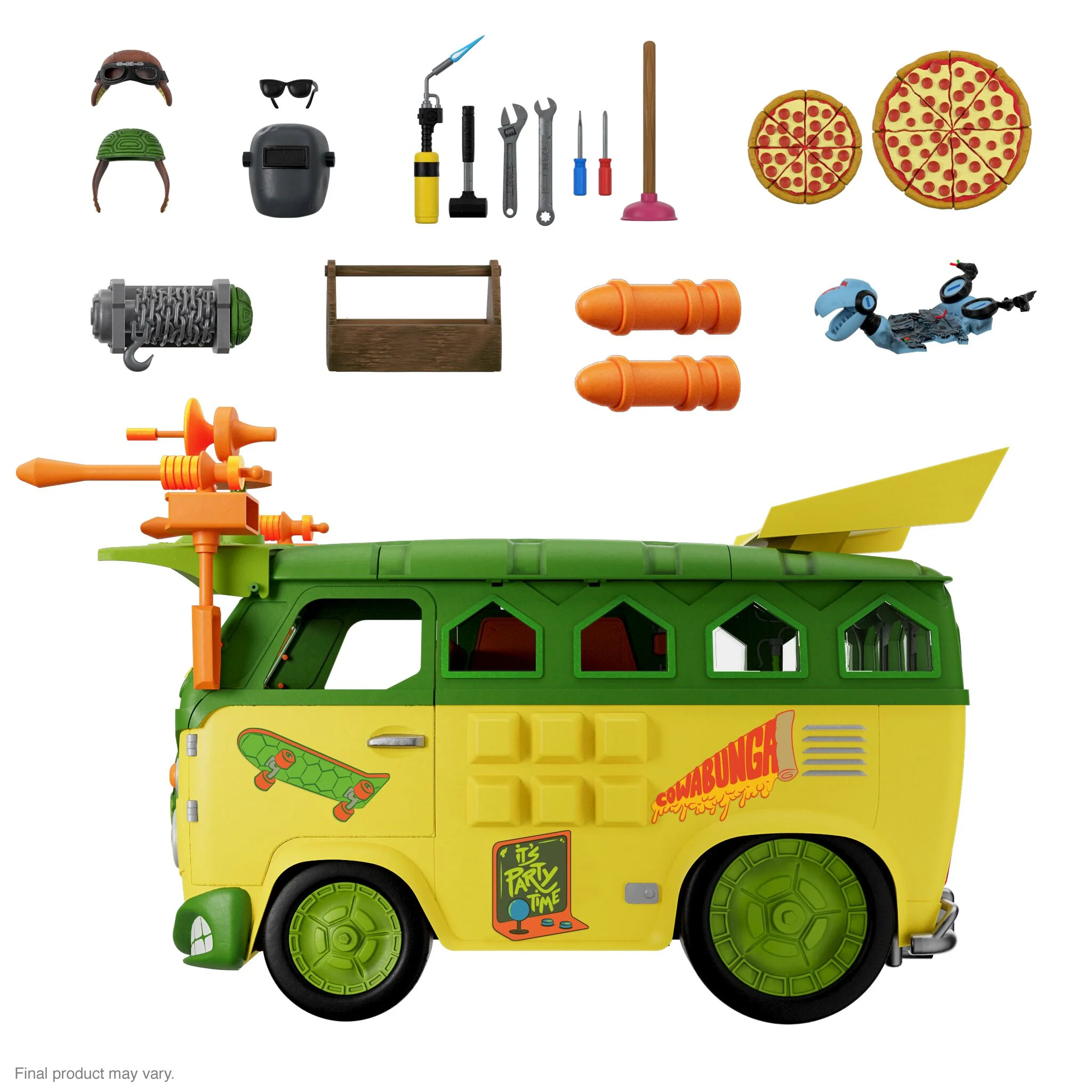 Teenage Mutant Ninja Turtles ULTIMATES! Vehicle - Party Wagon 8 Teenage Mutant Ninja Turtles ULTIMATES! Vehicle - Party Wagon