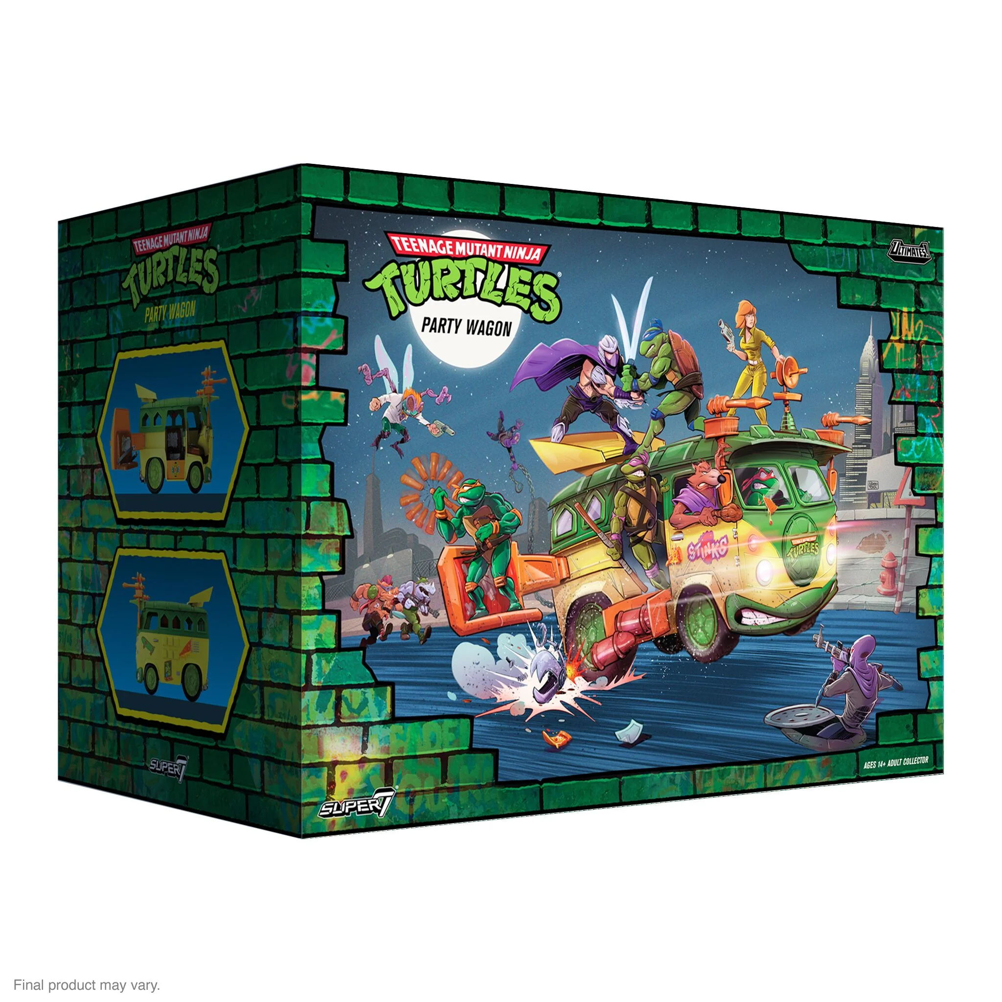 Teenage Mutant Ninja Turtles ULTIMATES! Vehicle - Party Wagon 9 Teenage Mutant Ninja Turtles ULTIMATES! Vehicle - Party Wagon