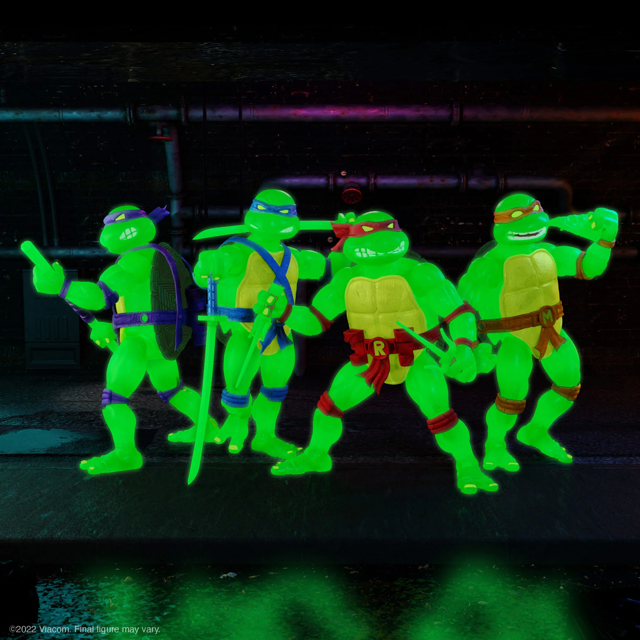 Teenage Mutant Ninja Turtles ULTIMATES! Mutagen Ooze Glow Figures (Super7 Exclusive) 3 Teenage Mutant Ninja Turtles ULTIMATES! Mutagen Ooze Glow Figures (Super7 Exclusive)