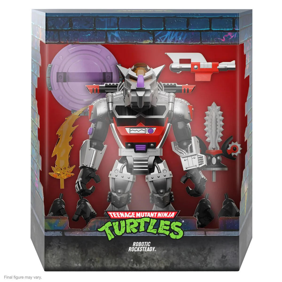 Teenage Mutant Ninja Turtles ULTIMATES! Wave 8 - Space Cadet Raphael, Shredder (Silver Armor), Robot Rocksteady, & Genghis Frog 12 Teenage Mutant Ninja Turtles ULTIMATES! Wave 8 - Space Cadet Raphael, Shredder (Silver Armor), Robot Rocksteady, & Genghis Frog