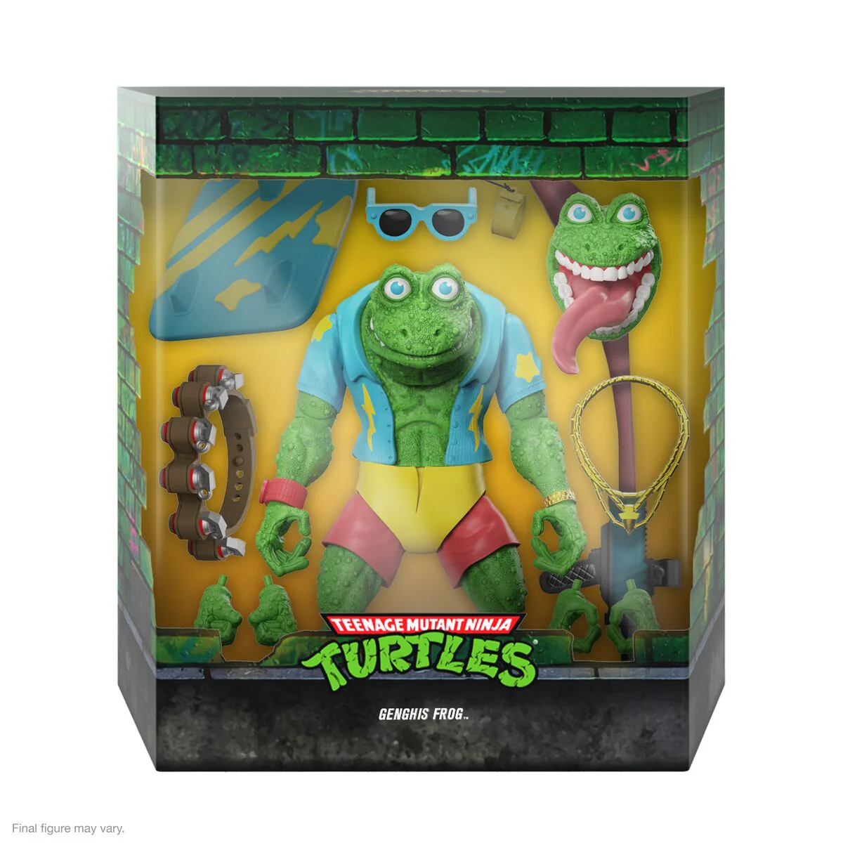 Teenage Mutant Ninja Turtles ULTIMATES! Wave 8 - Space Cadet Raphael, Shredder (Silver Armor), Robot Rocksteady, & Genghis Frog 16 Teenage Mutant Ninja Turtles ULTIMATES! Wave 8 - Space Cadet Raphael, Shredder (Silver Armor), Robot Rocksteady, & Genghis Frog