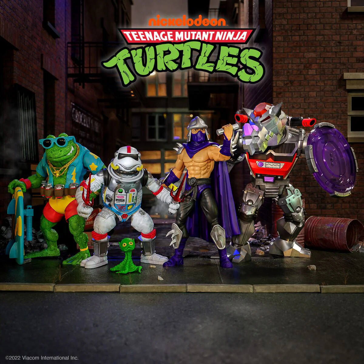 Teenage Mutant Ninja Turtles ULTIMATES! Wave 8 - Space Cadet Raphael, Shredder (Silver Armor), Robot Rocksteady, & Genghis Frog 3 Teenage Mutant Ninja Turtles ULTIMATES! Wave 8 - Space Cadet Raphael, Shredder (Silver Armor), Robot Rocksteady, & Genghis Frog