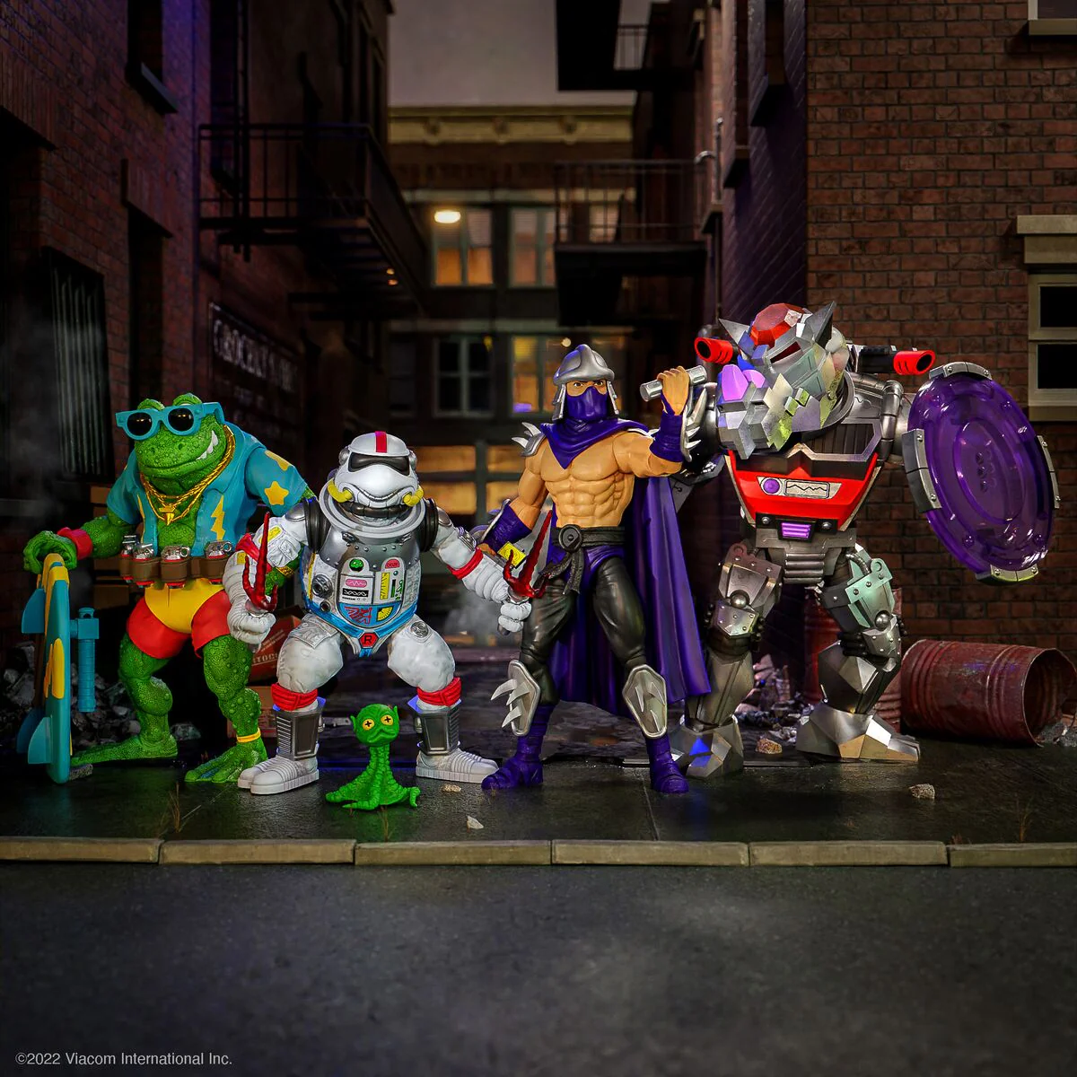 Teenage Mutant Ninja Turtles ULTIMATES! Wave 8 - Space Cadet Raphael, Shredder (Silver Armor), Robot Rocksteady, & Genghis Frog 4 Teenage Mutant Ninja Turtles ULTIMATES! Wave 8 - Space Cadet Raphael, Shredder (Silver Armor), Robot Rocksteady, & Genghis Frog