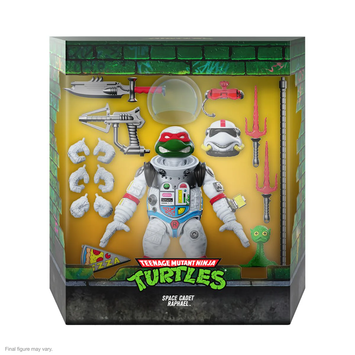 Teenage Mutant Ninja Turtles ULTIMATES! Wave 8 - Space Cadet Raphael, Shredder (Silver Armor), Robot Rocksteady, & Genghis Frog 10 Teenage Mutant Ninja Turtles ULTIMATES! Wave 8 - Space Cadet Raphael, Shredder (Silver Armor), Robot Rocksteady, & Genghis Frog