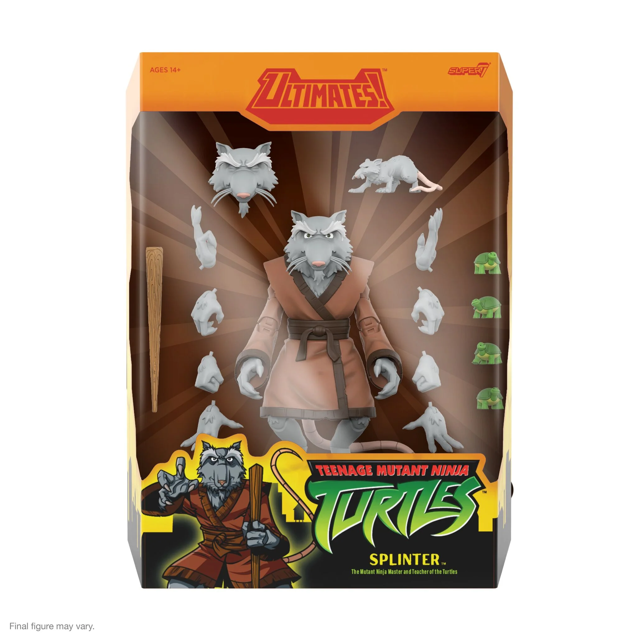 Teenage Mutant Ninja Turtles ULTIMATES! Wave 13 - Splinter, Casey Jones, Shredder, & Foot Ninja 15 Teenage Mutant Ninja Turtles ULTIMATES! Wave 13 - Splinter, Casey Jones, Shredder, & Foot Ninja