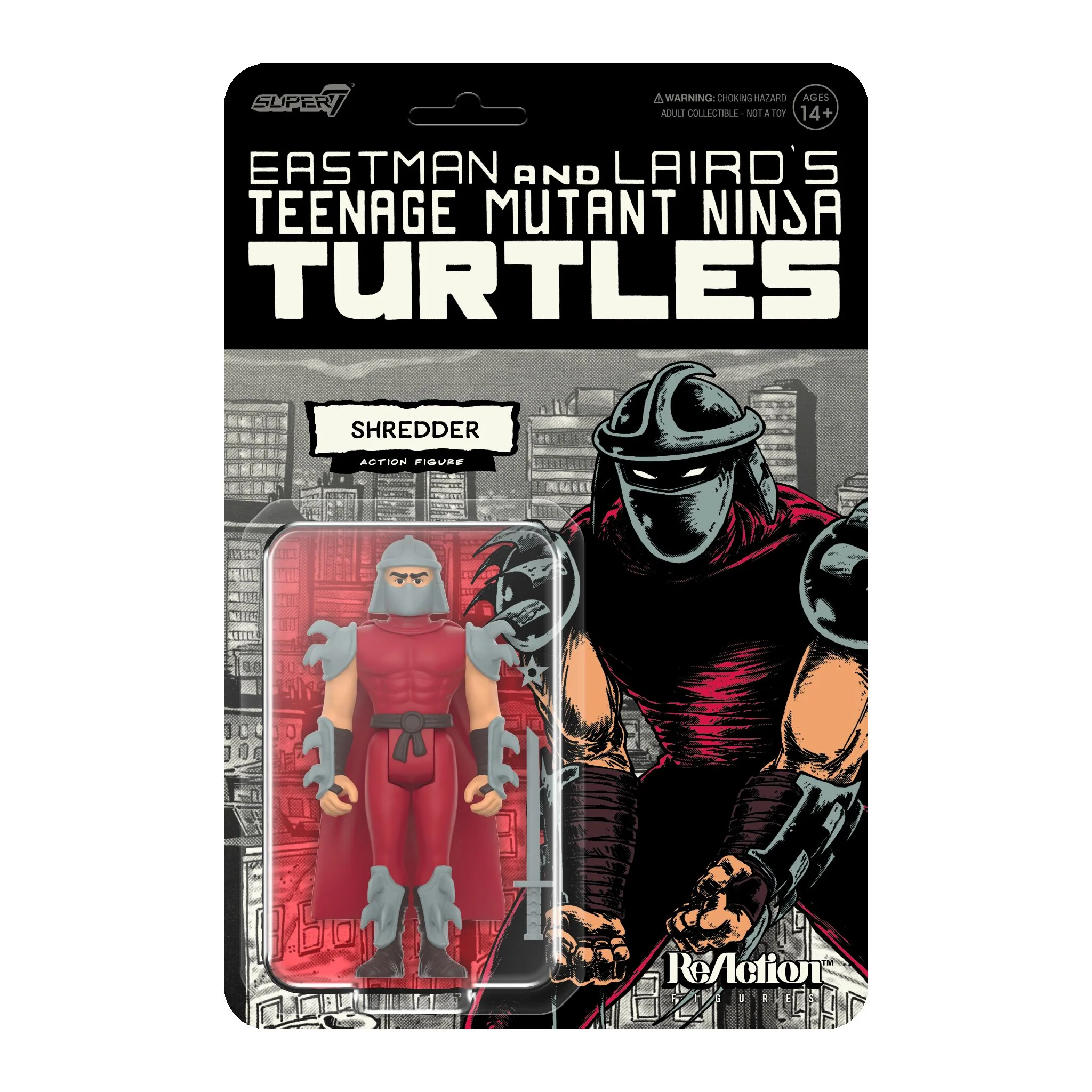 Teenage Mutant Ninja Turtles ReAction Figures Wave 11 - April O'Neil, Casey Jones, Shredder, & Foot Soldier (Comic Color) 12 Teenage Mutant Ninja Turtles ReAction Figures Wave 11 - April O'Neil, Casey Jones, Shredder, & Foot Soldier (Comic Color)