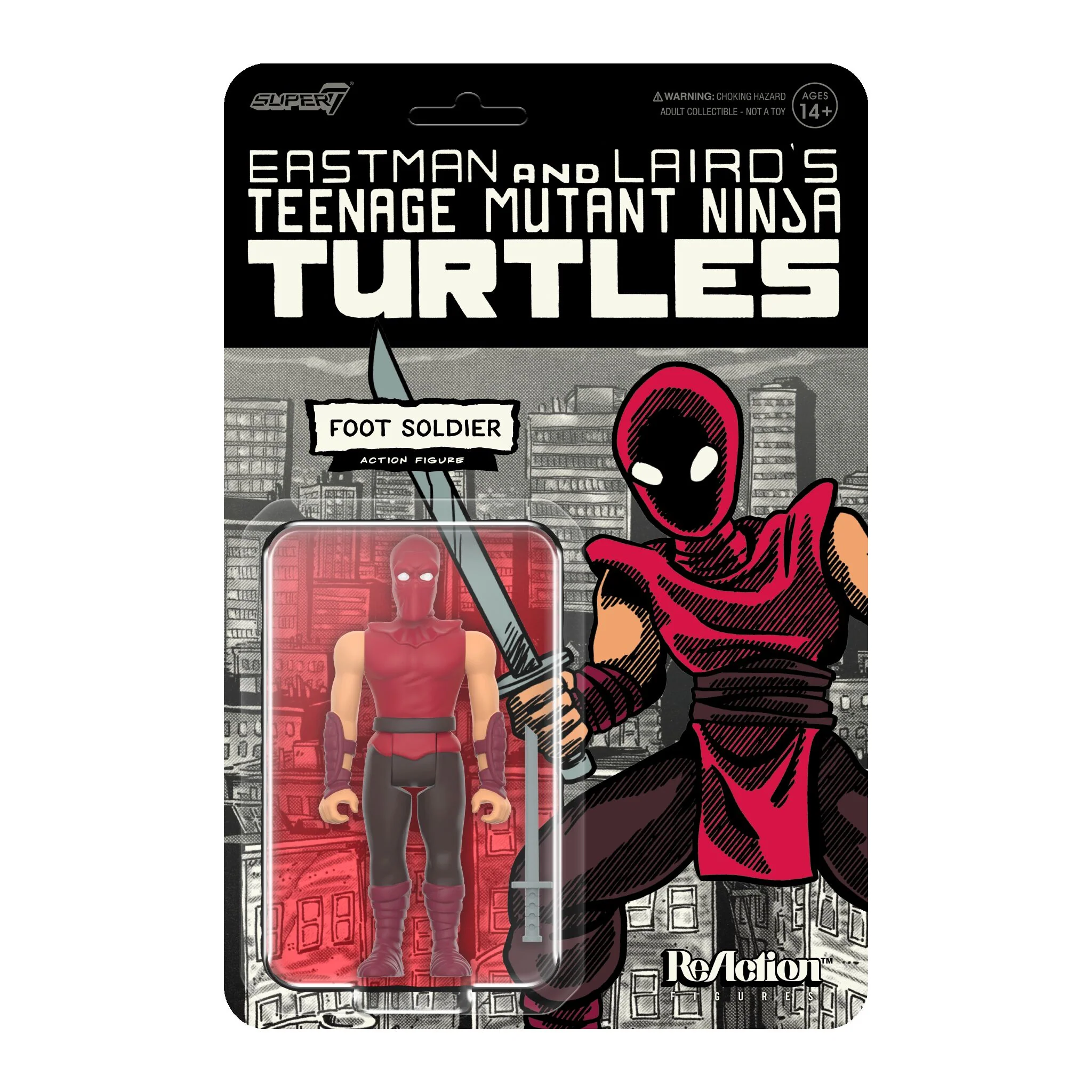 Teenage Mutant Ninja Turtles ReAction Figures Wave 11 - April O'Neil, Casey Jones, Shredder, & Foot Soldier (Comic Color) 10 Teenage Mutant Ninja Turtles ReAction Figures Wave 11 - April O'Neil, Casey Jones, Shredder, & Foot Soldier (Comic Color)