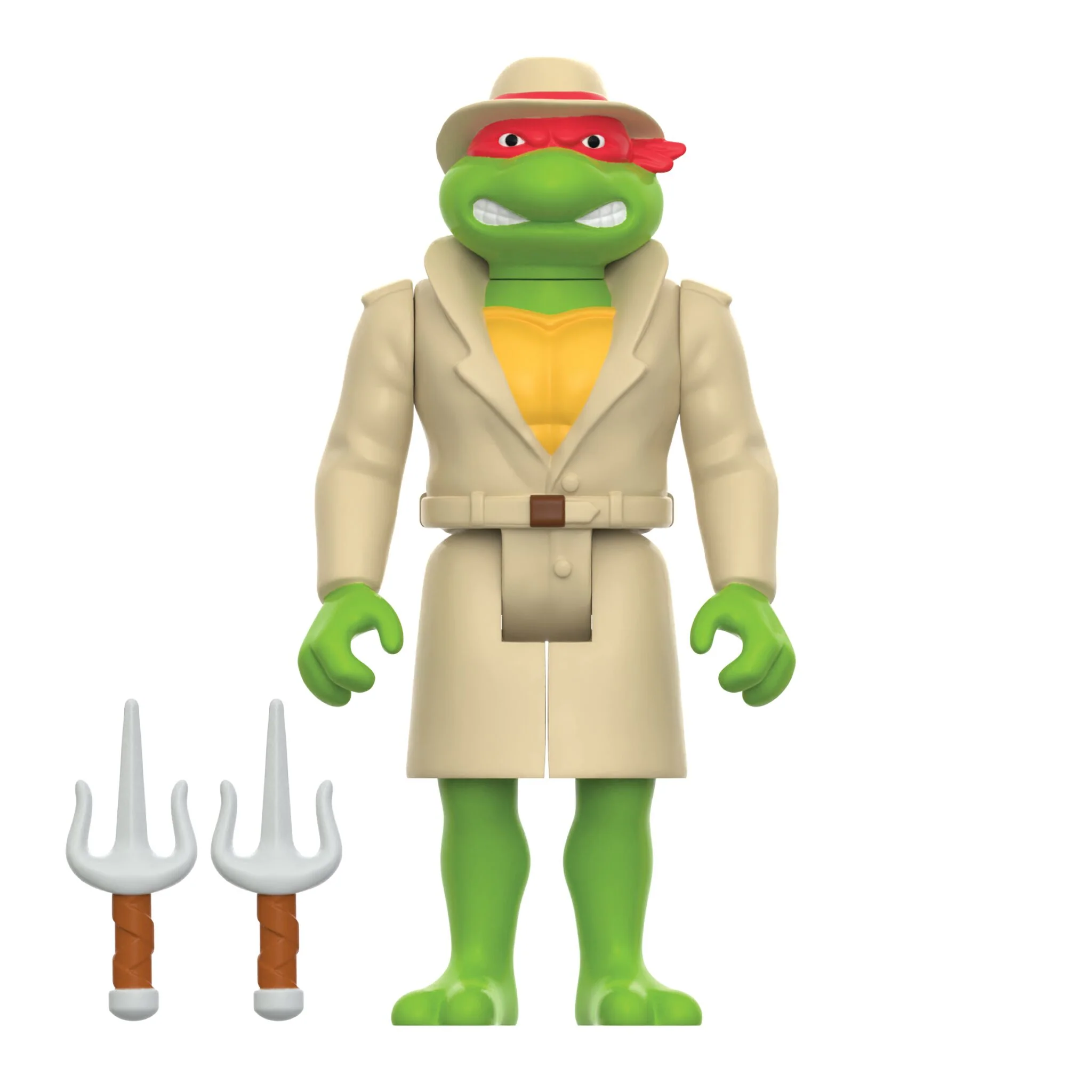 Teenage Mutant Ninja Turtles ReAction Figures Wave 8 - Undercover Raphael, Shredder, Rocksteady & Foot Soldier (Cartoon) 4 Teenage Mutant Ninja Turtles ReAction Figures Wave 8 - Undercover Raphael, Shredder, Rocksteady & Foot Soldier (Cartoon)