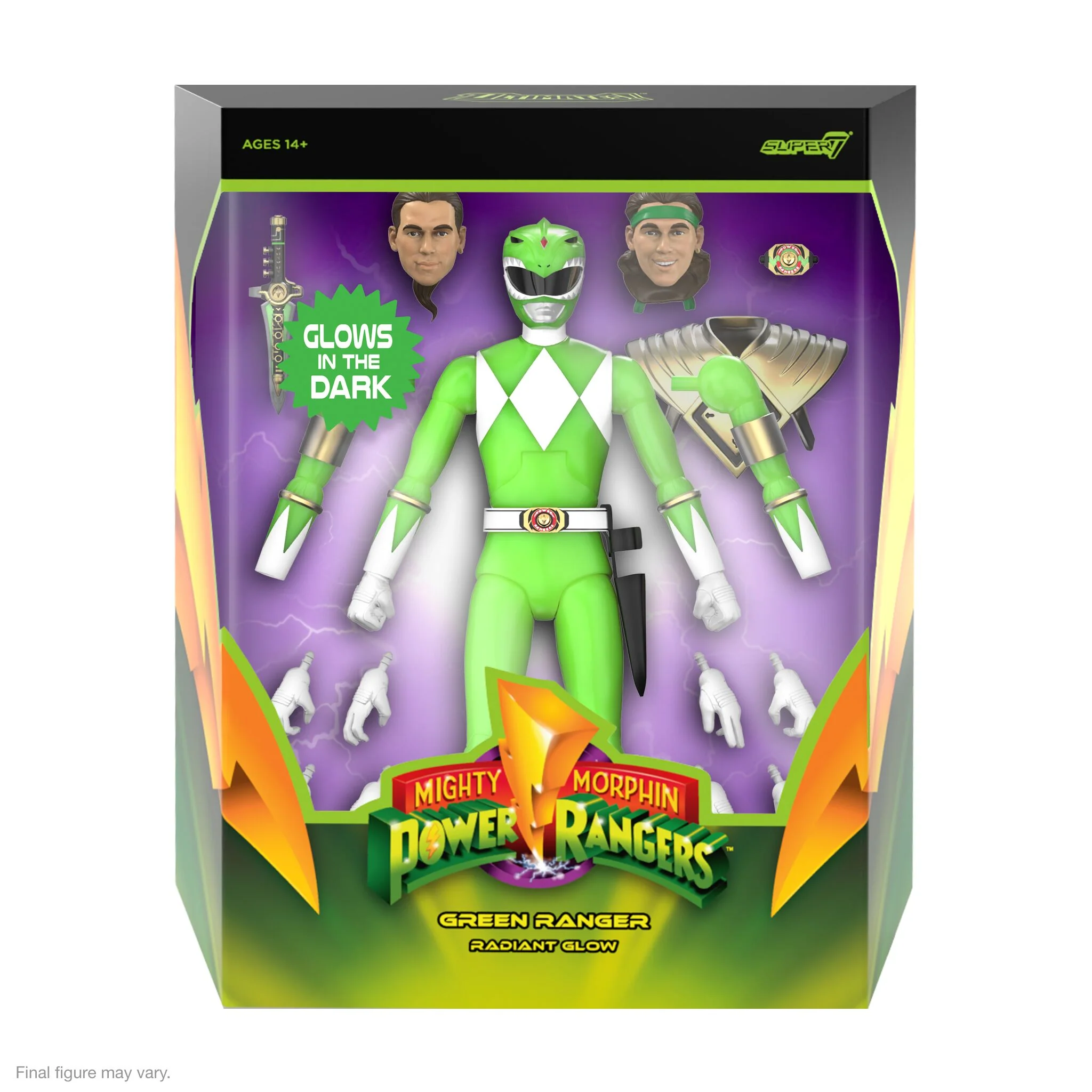 Mighty Morphin Power Rangers ULTIMATES! Wave 5 - Megazord (Black & Gold), Bulk, Skull & Green Ranger (Glow) 9 Mighty Morphin Power Rangers ULTIMATES! Wave 5 - Megazord (Black & Gold), Bulk, Skull & Green Ranger (Glow)